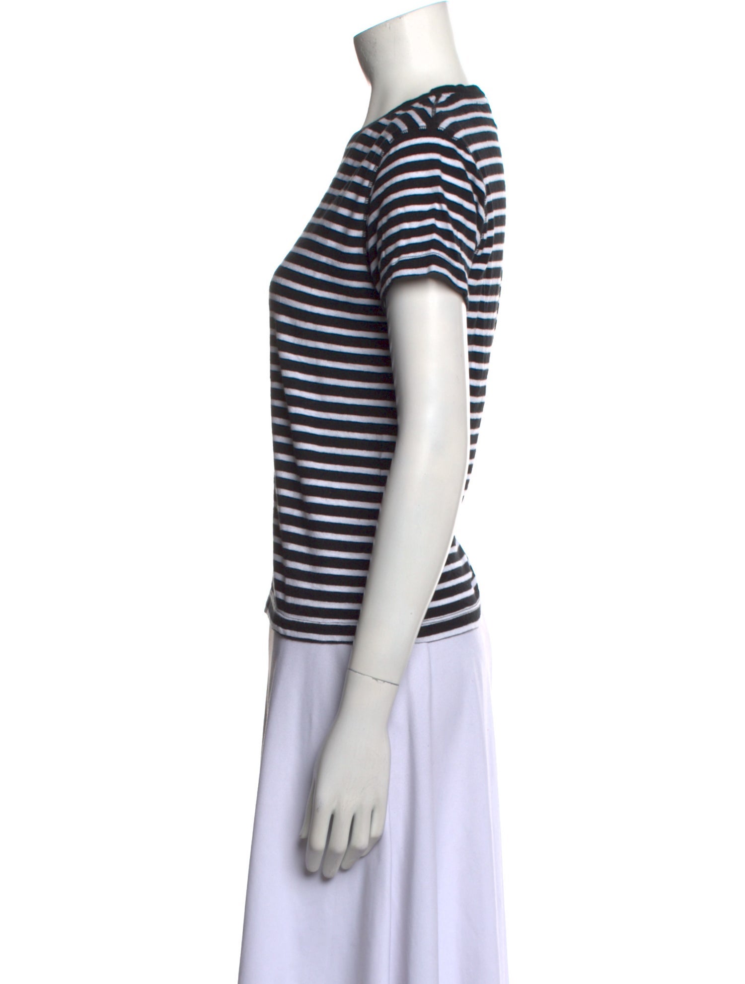La Ligne Striped Crew Neck T-Shirt