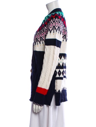 La Ligne Merino Wool Printed Sweater