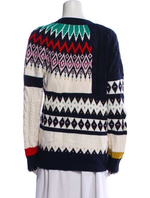La Ligne Merino Wool Printed Sweater