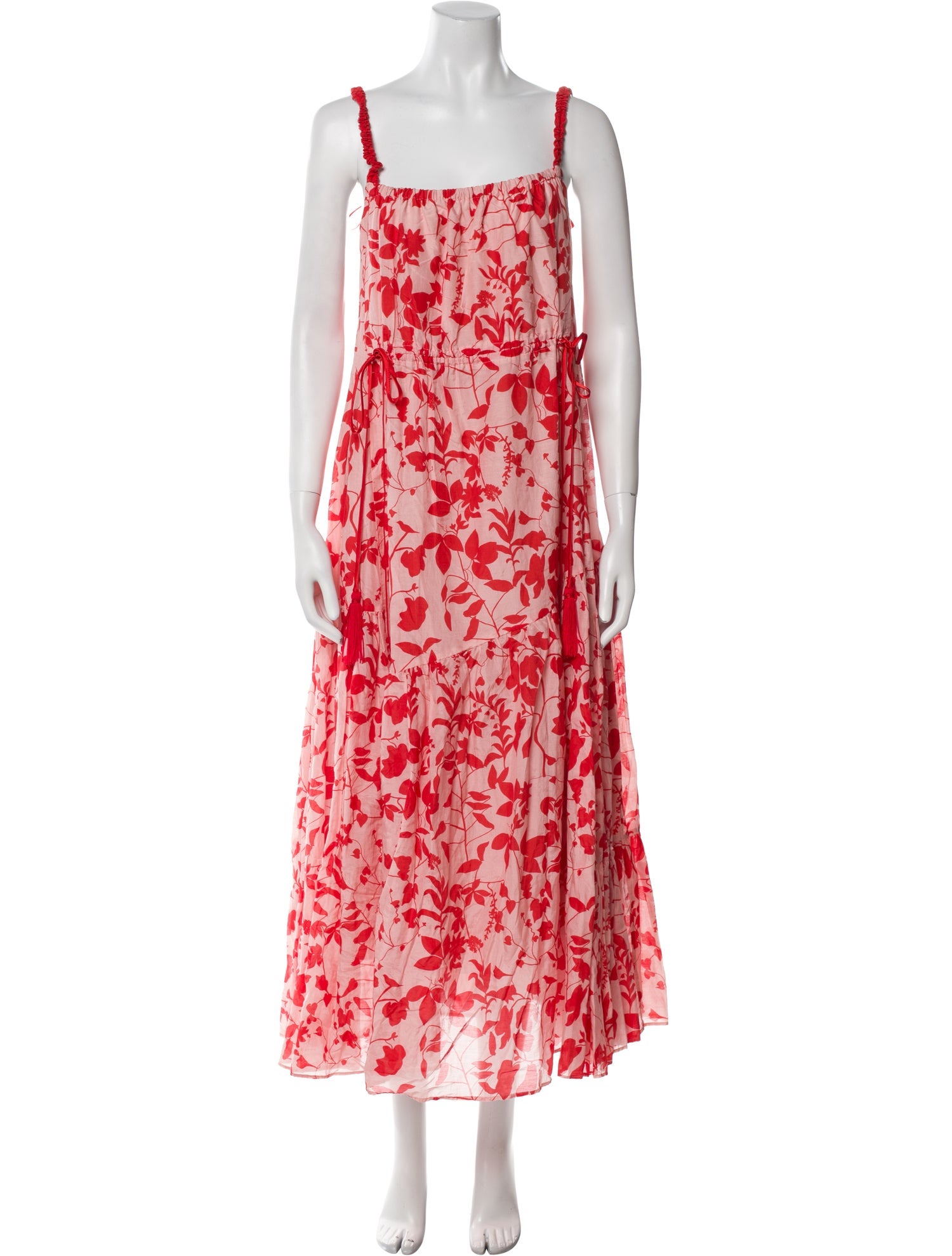 La Ligne Floral Print Long Dress