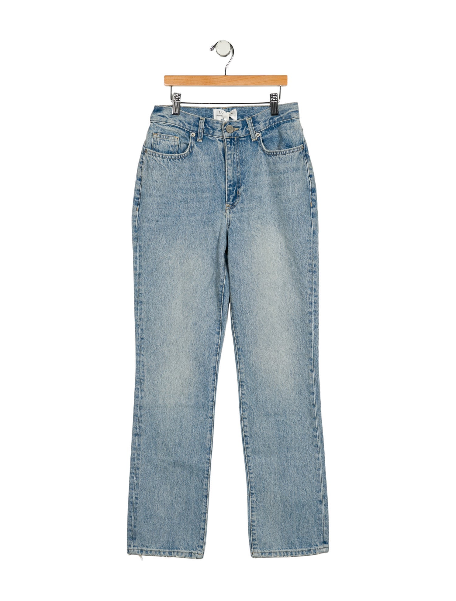 La Ligne High-Rise Straight Leg Jeans w/ Tags