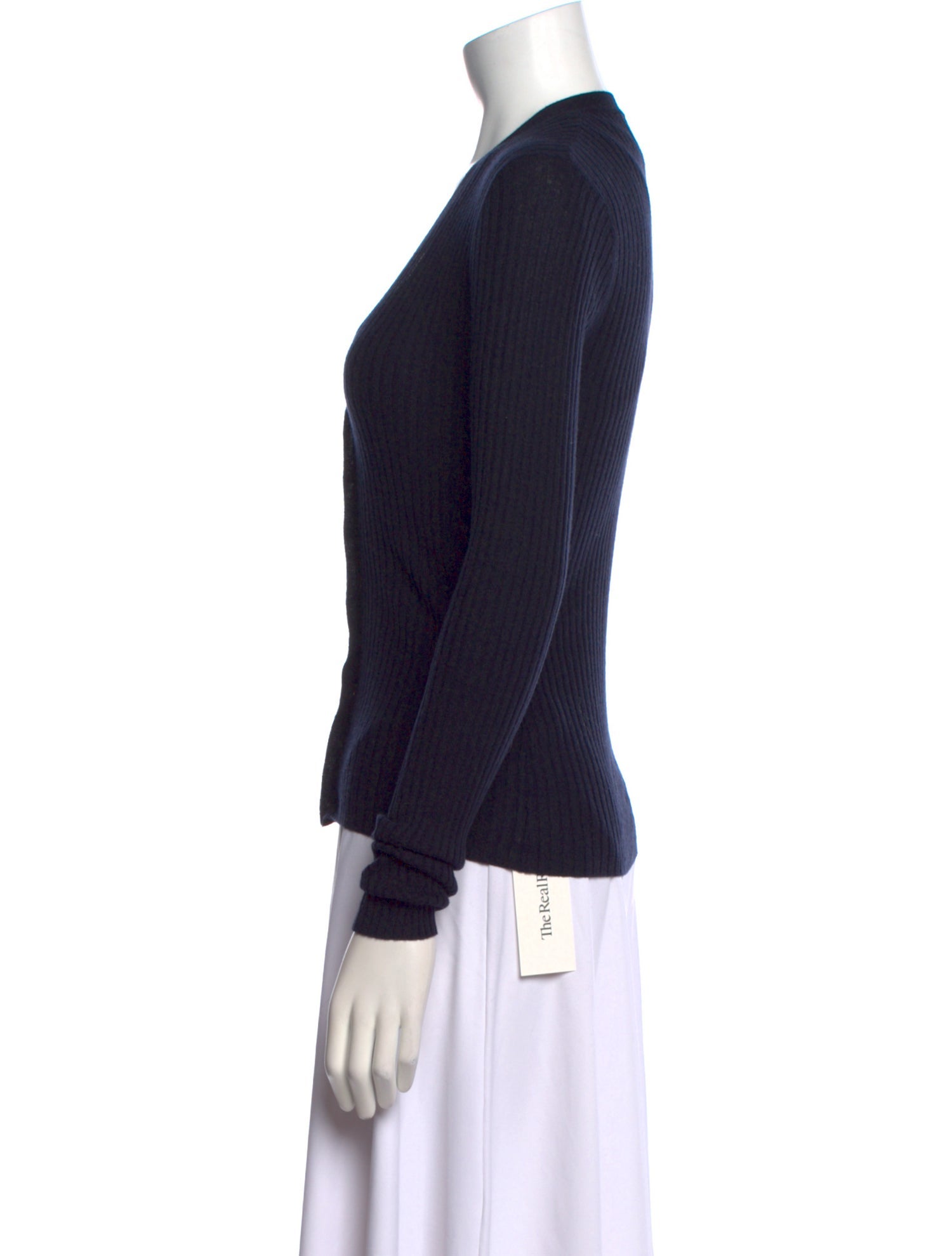 La Ligne Silk V-Neck Sweater