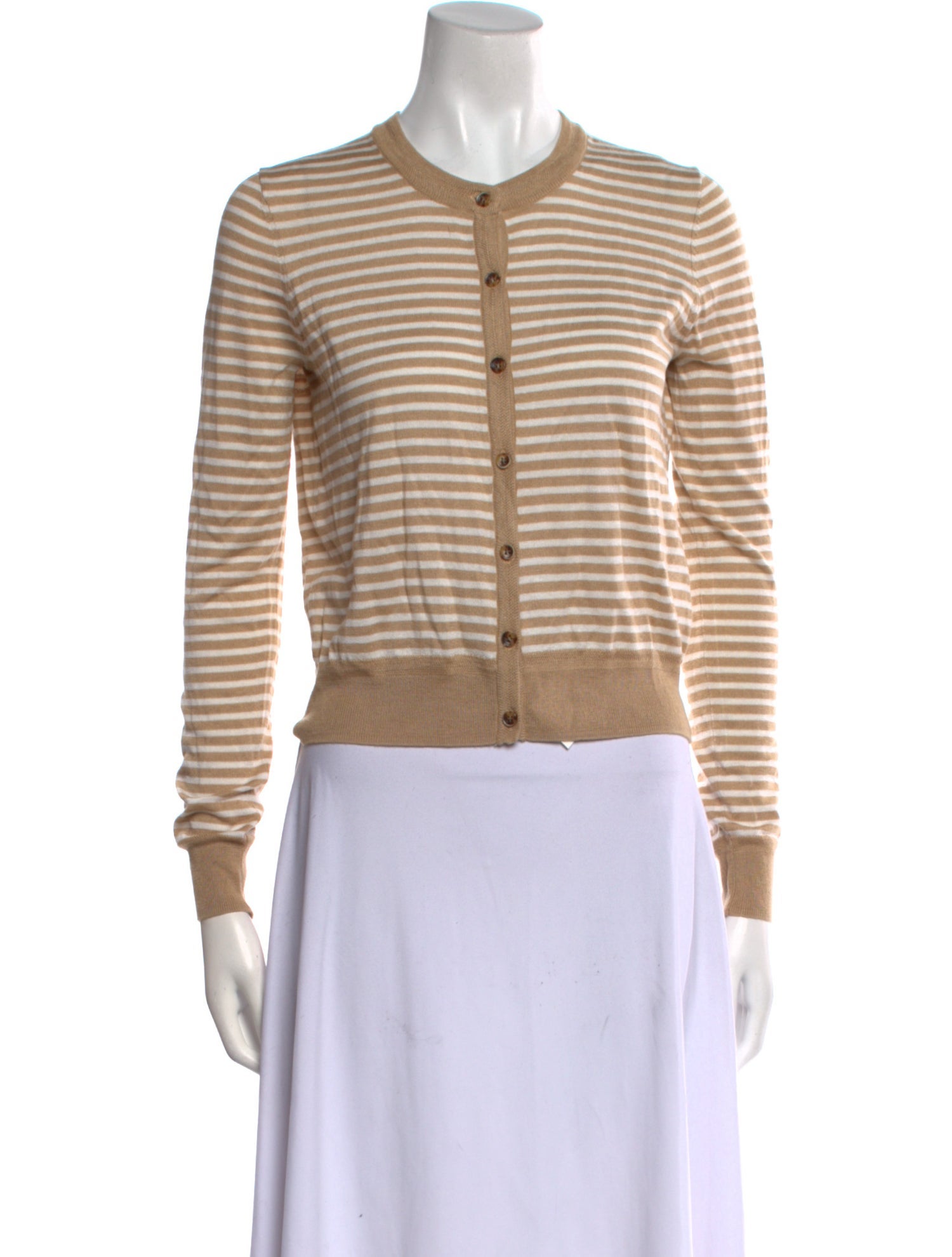 La Ligne Silk Striped Sweater