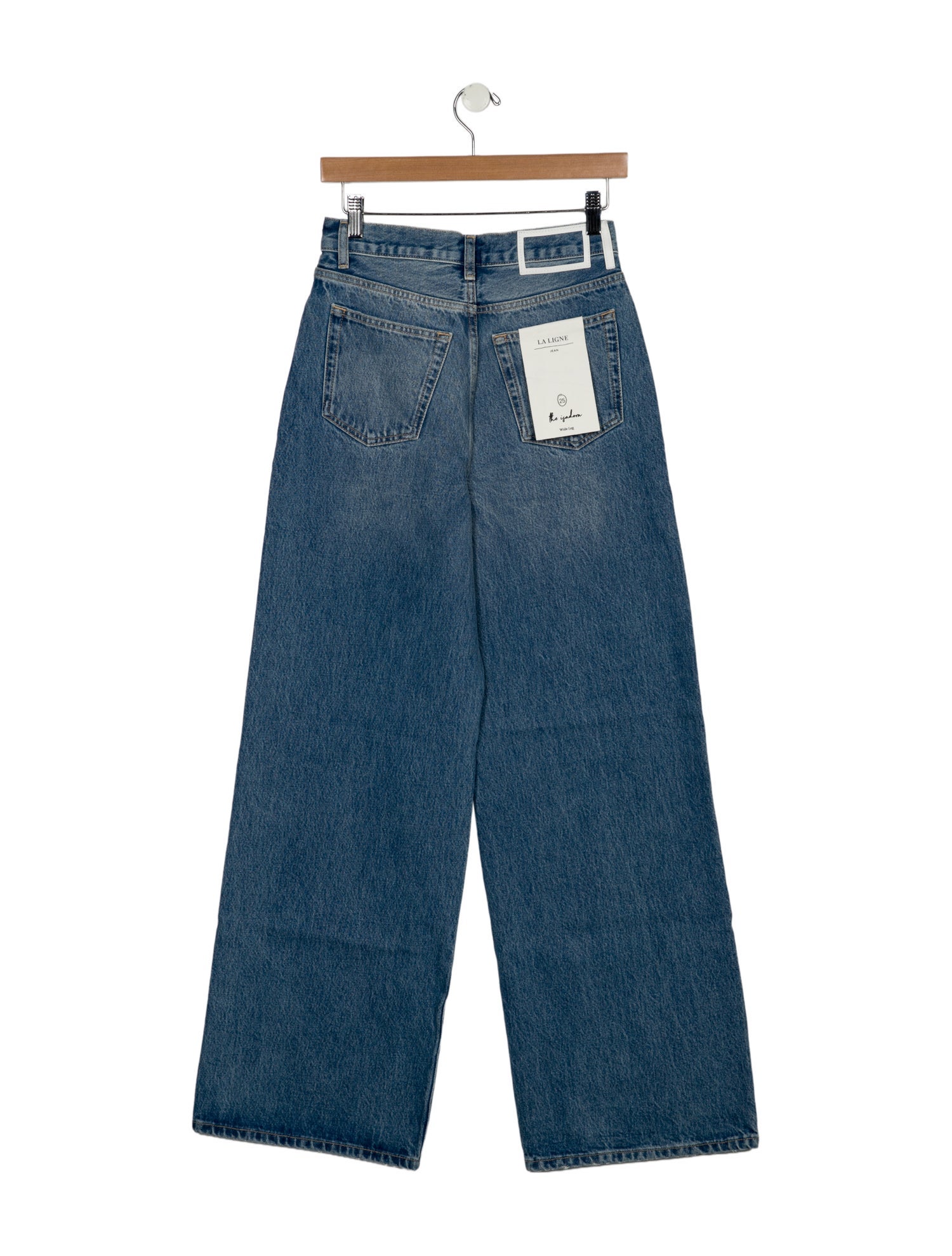 La Ligne High-Rise Wide Leg Jeans w/ Tags