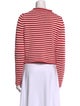 La Ligne Striped Mock Neck Sweater