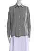 La Ligne Long Sleeve Button-Up Top