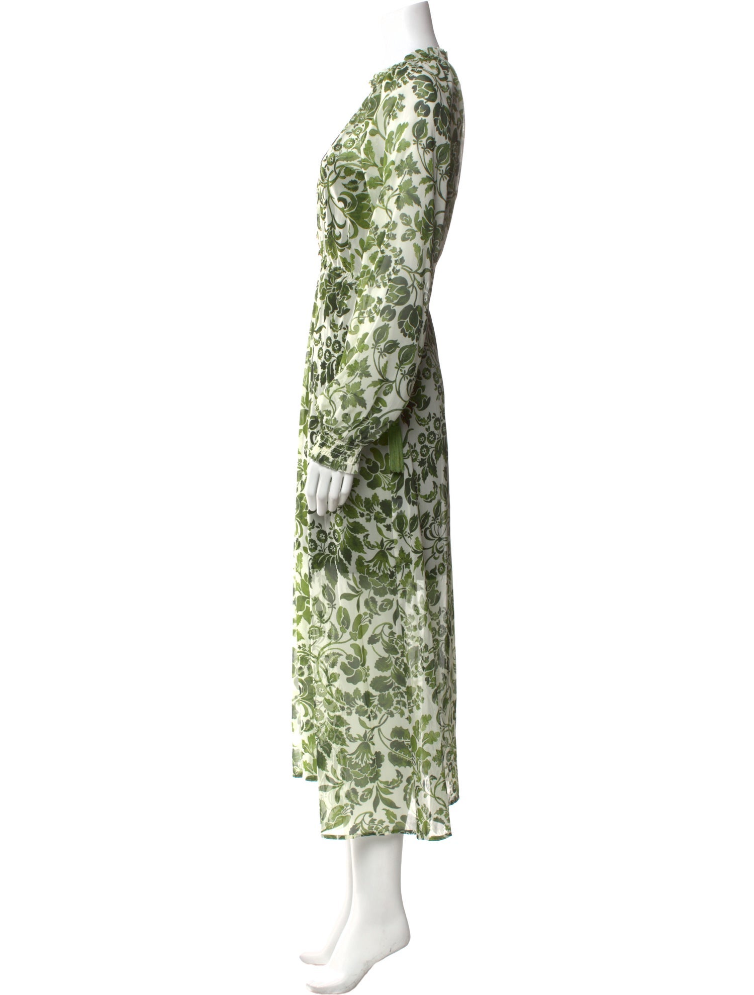 La Ligne Floral Print Midi Length Dress w/ Tags