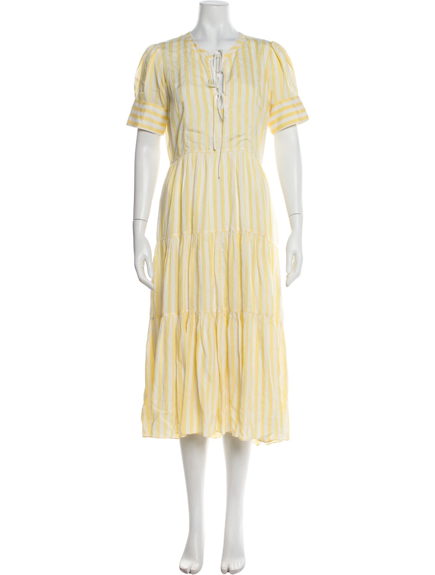 La Ligne Crew Neck Long Dress