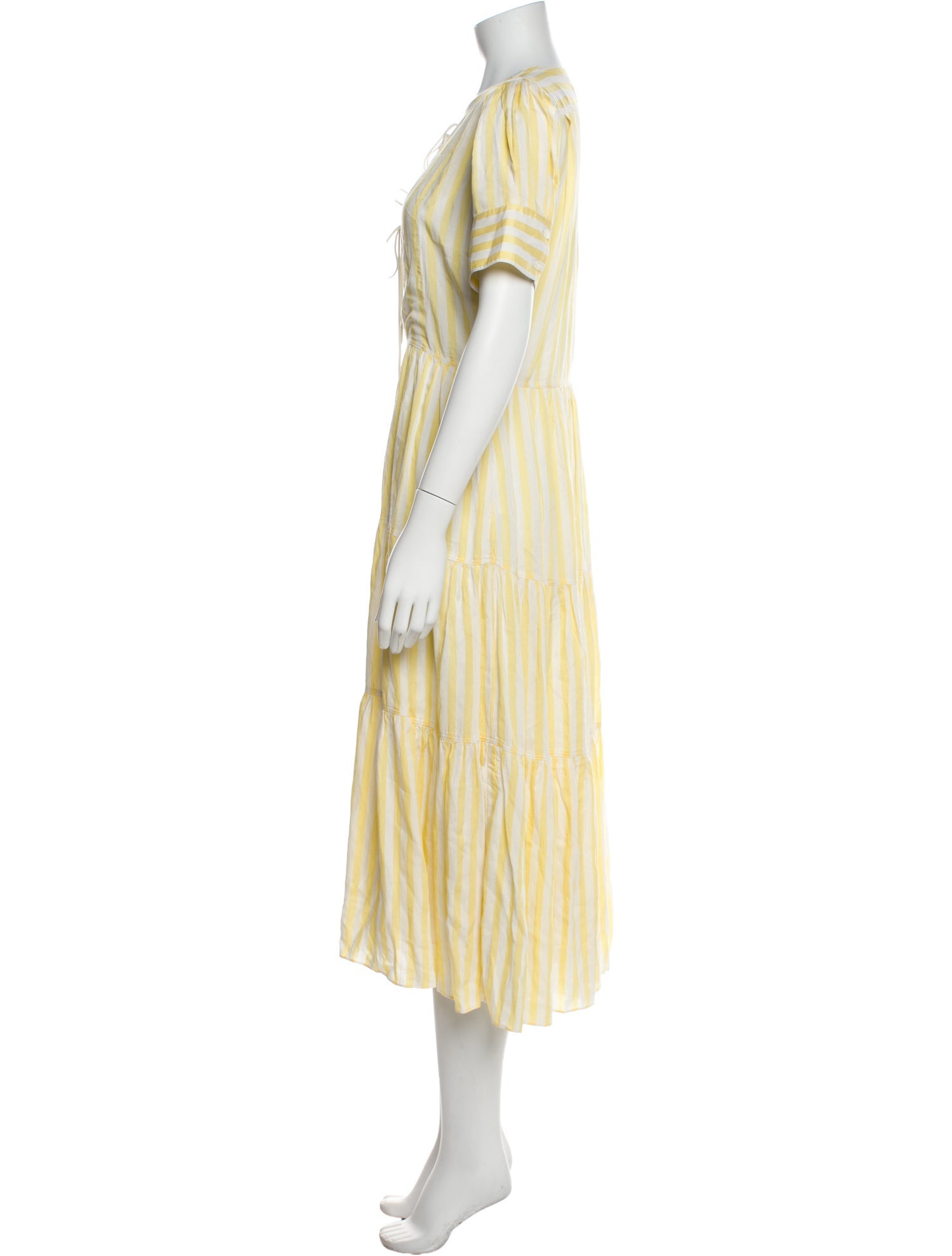 La Ligne Crew Neck Long Dress