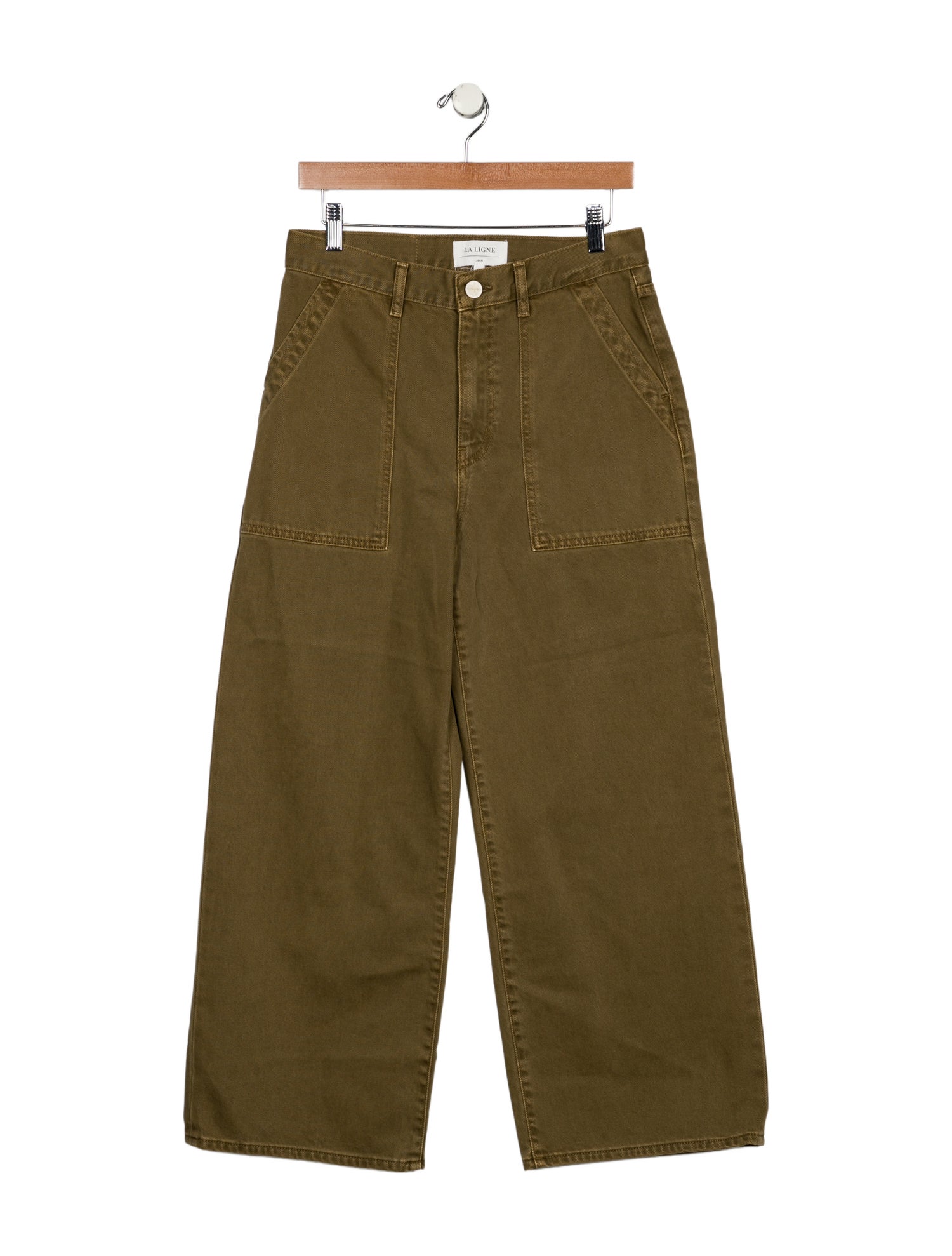 La Ligne High-Rise Wide Leg Jeans