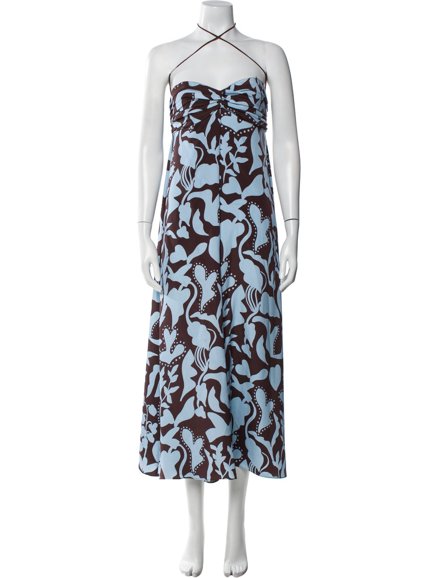 La Ligne Silk Long Dress