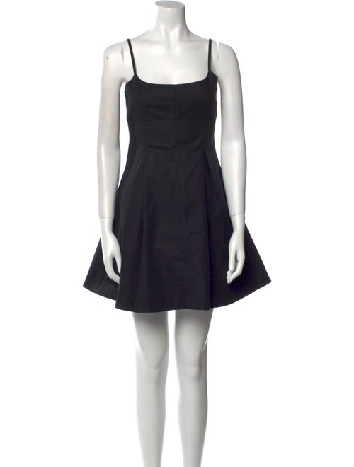 La Ligne Square Neckline Mini Dress