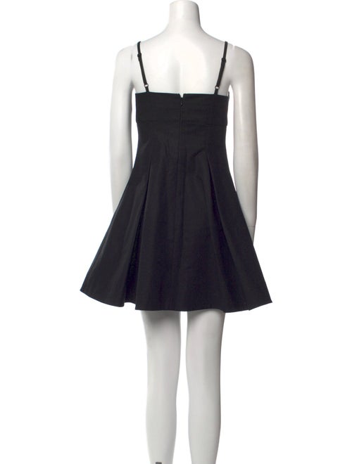 La Ligne Square Neckline Mini Dress