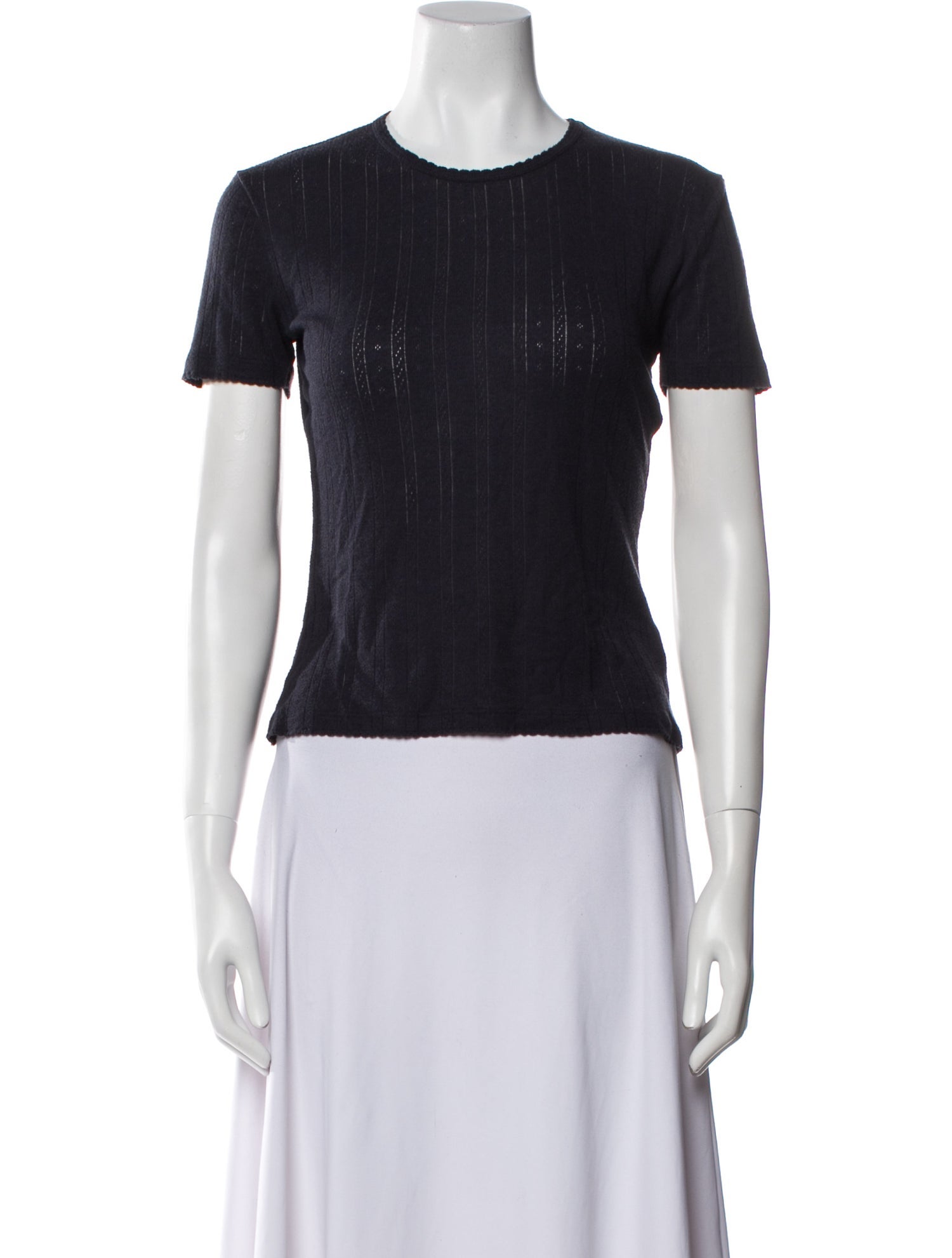 La Ligne Crew Neck Short Sleeve T-Shirt