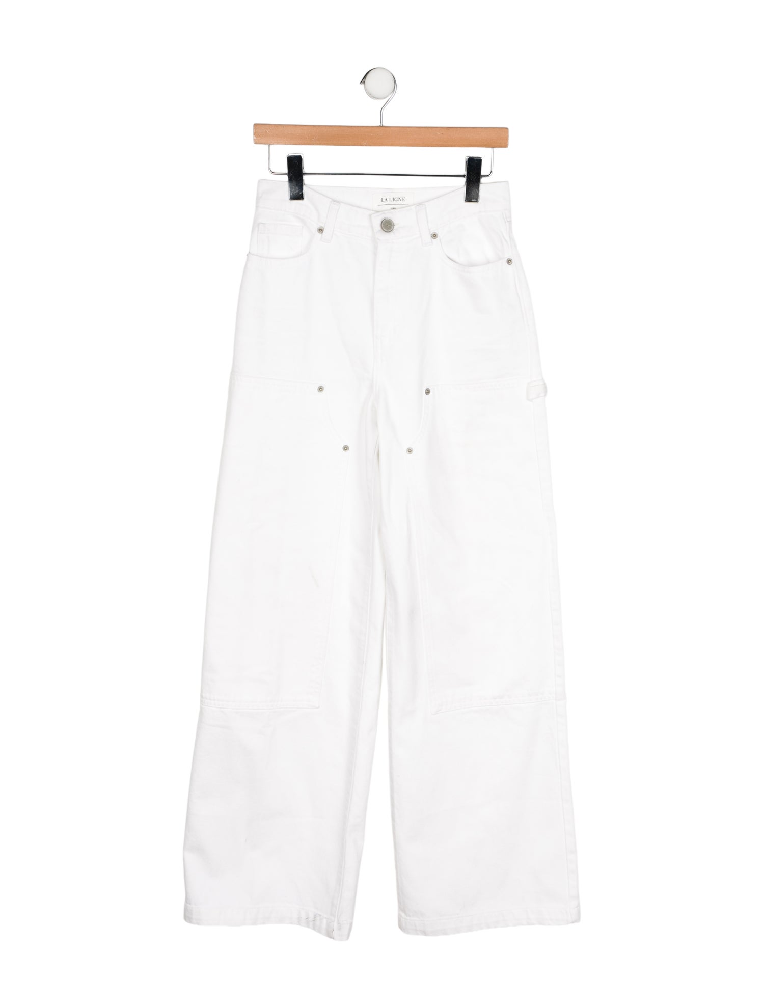 La Ligne High-Rise Wide Leg Jeans