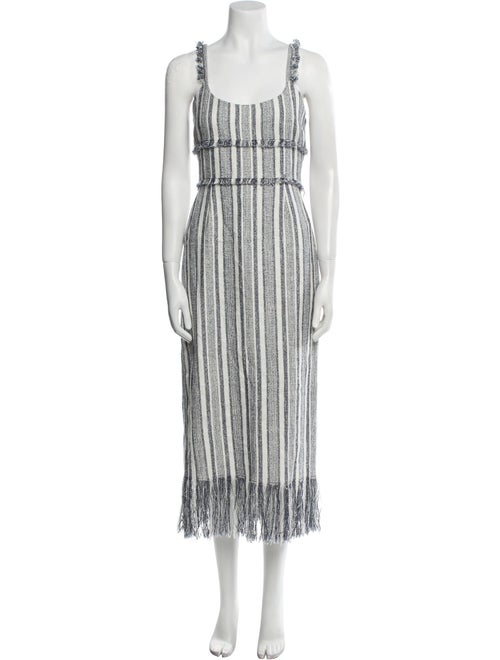La Ligne Striped Long Dress