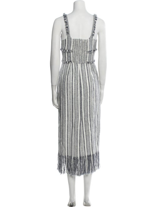 La Ligne Striped Long Dress