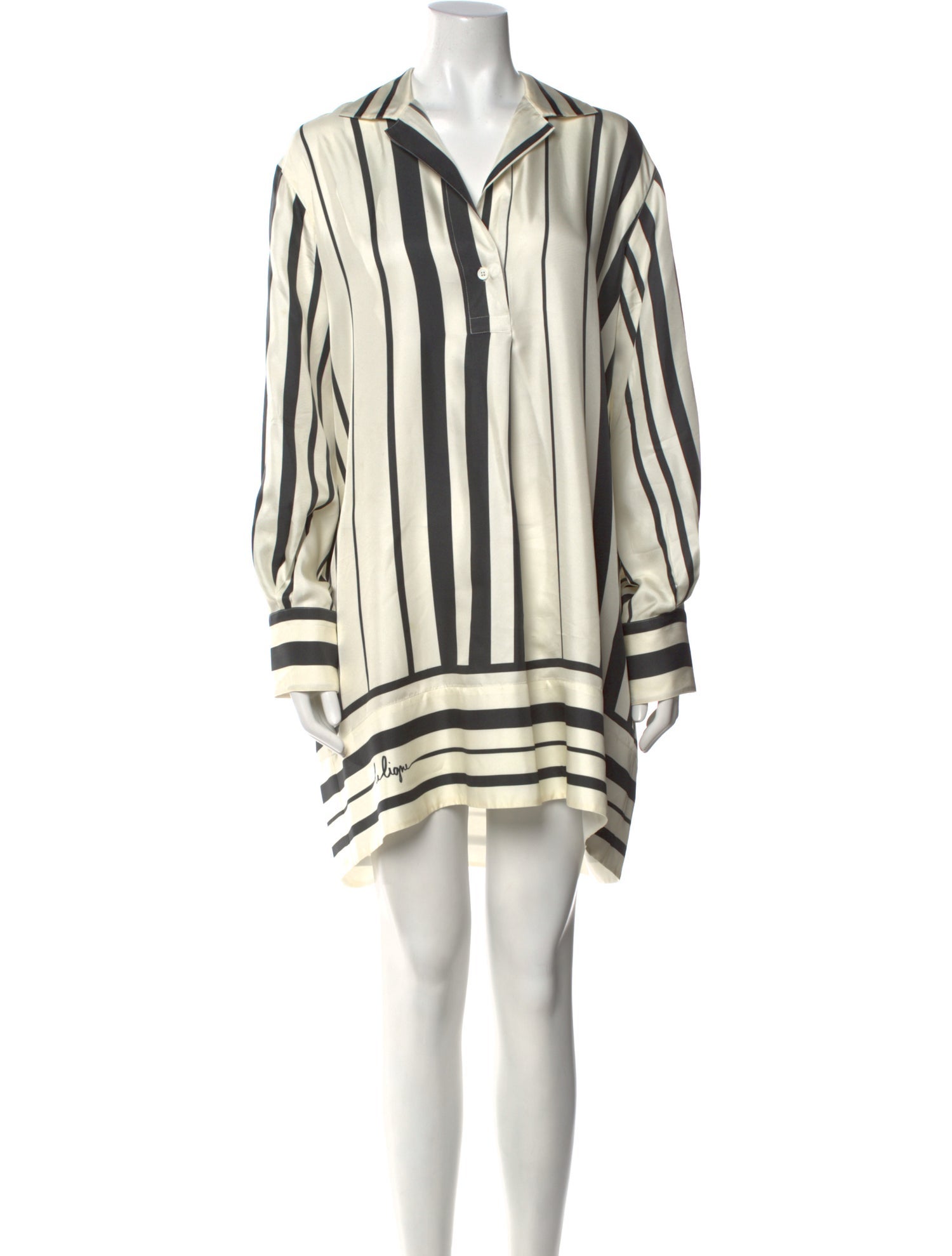 La Ligne Silk Mini Dress