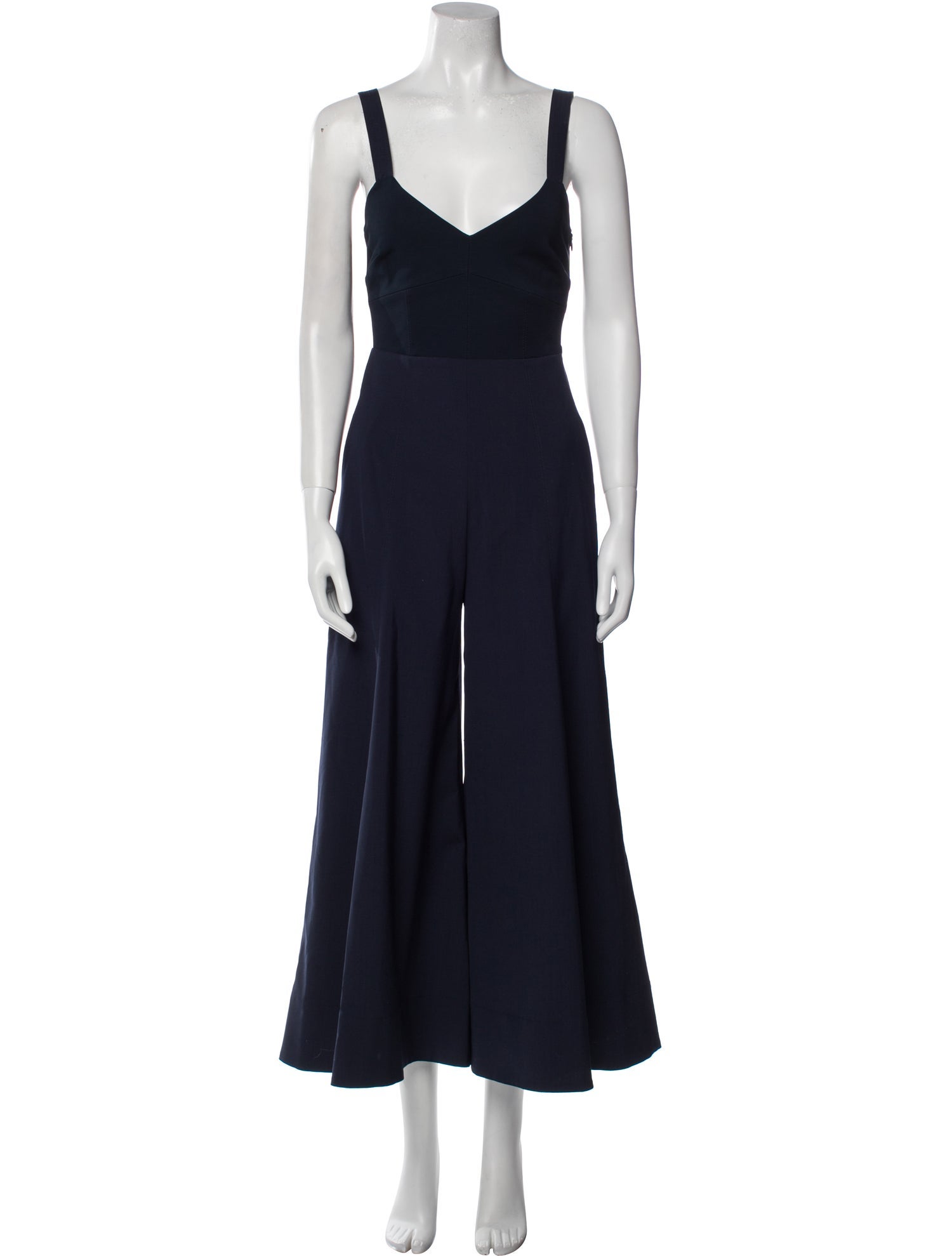La Ligne Plunge Neckline Jumpsuit