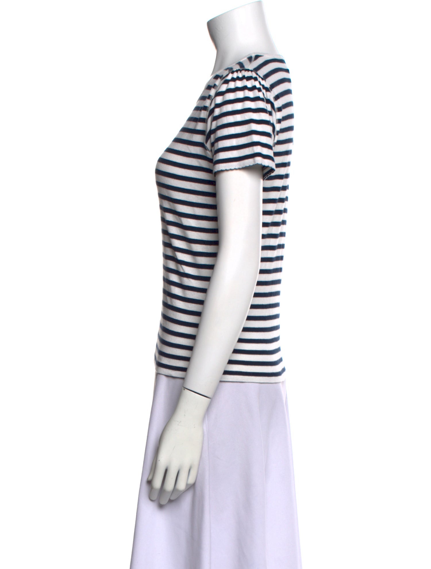 La Ligne Striped Crew Neck T-Shirt