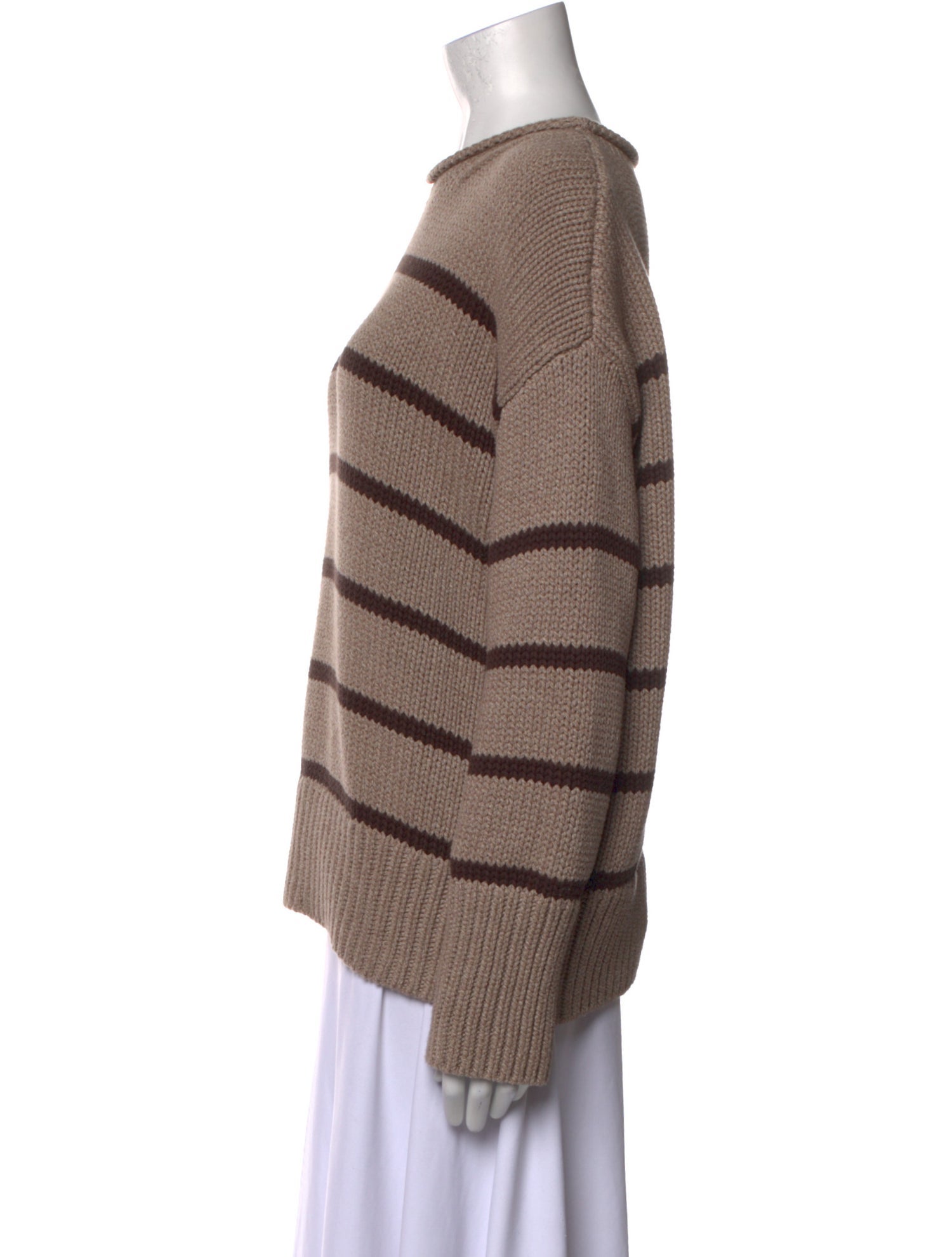 La Ligne Striped Crew Neck Sweater