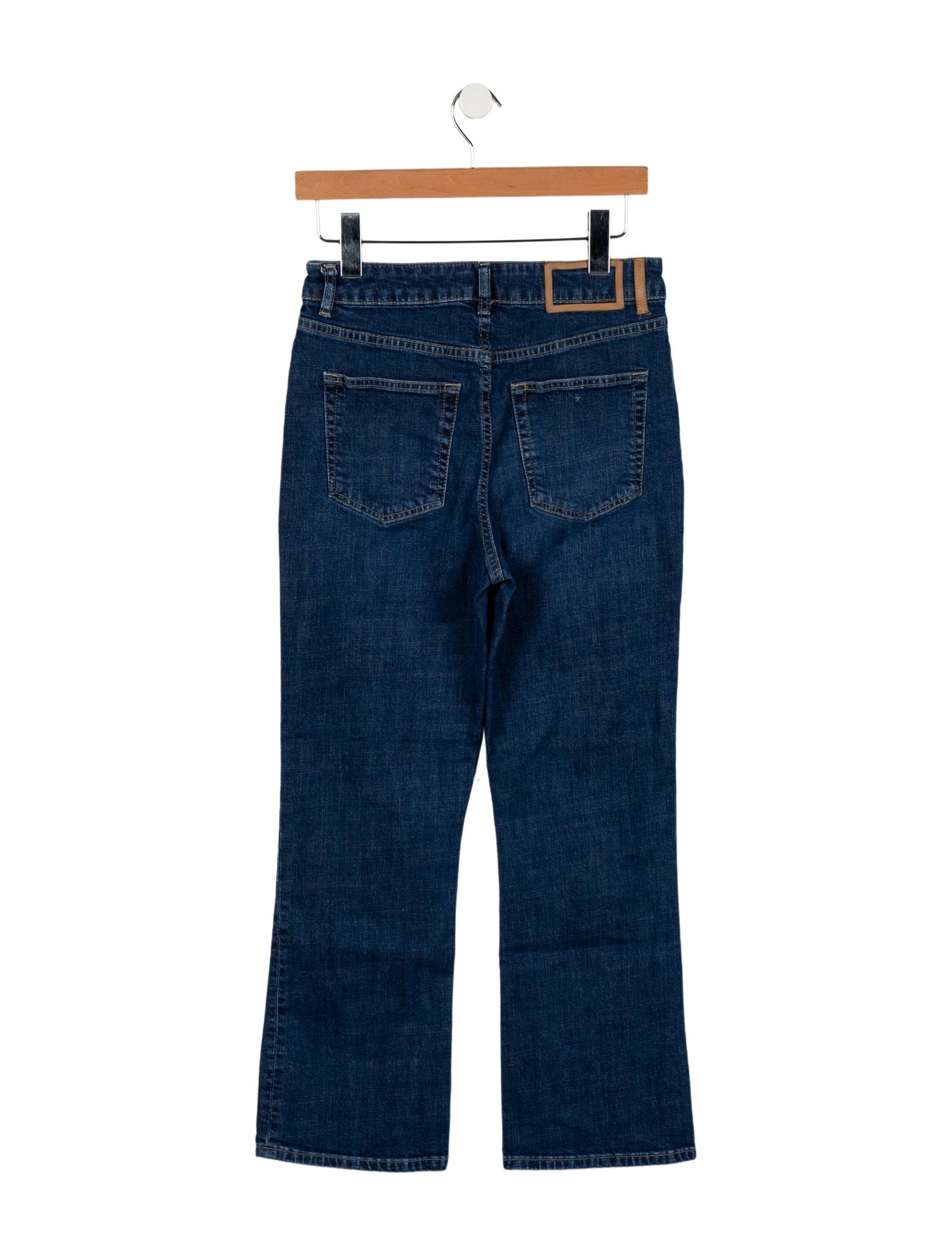 La Ligne High-Rise Straight Leg Jeans