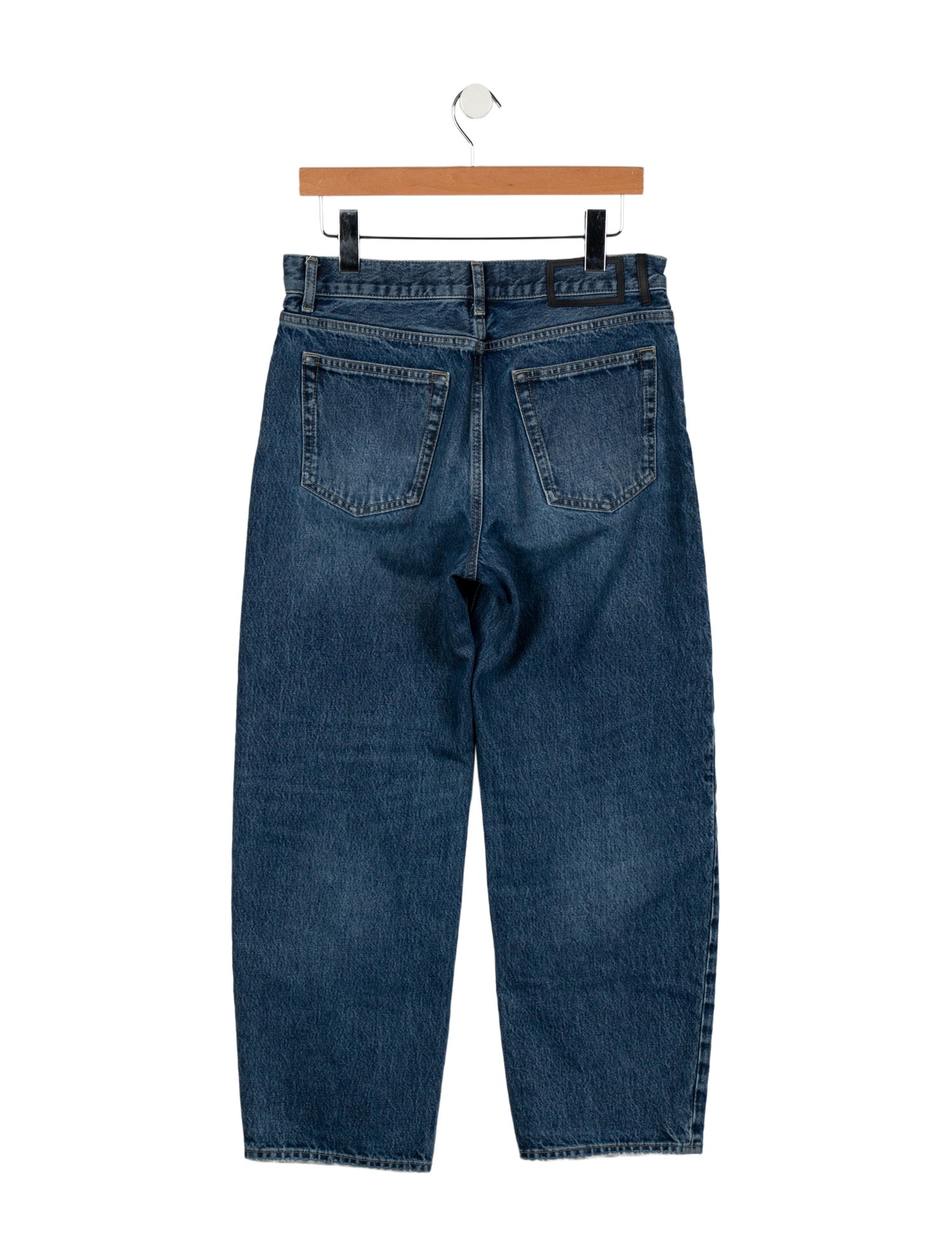 La Ligne High-Rise Straight Leg Jeans