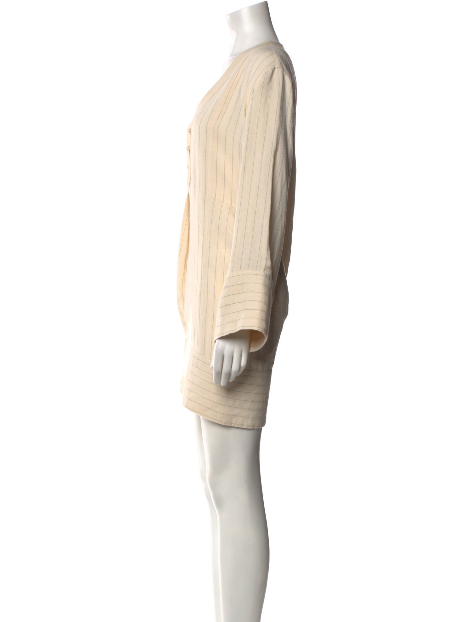 La Ligne V-Neck Mini Dress