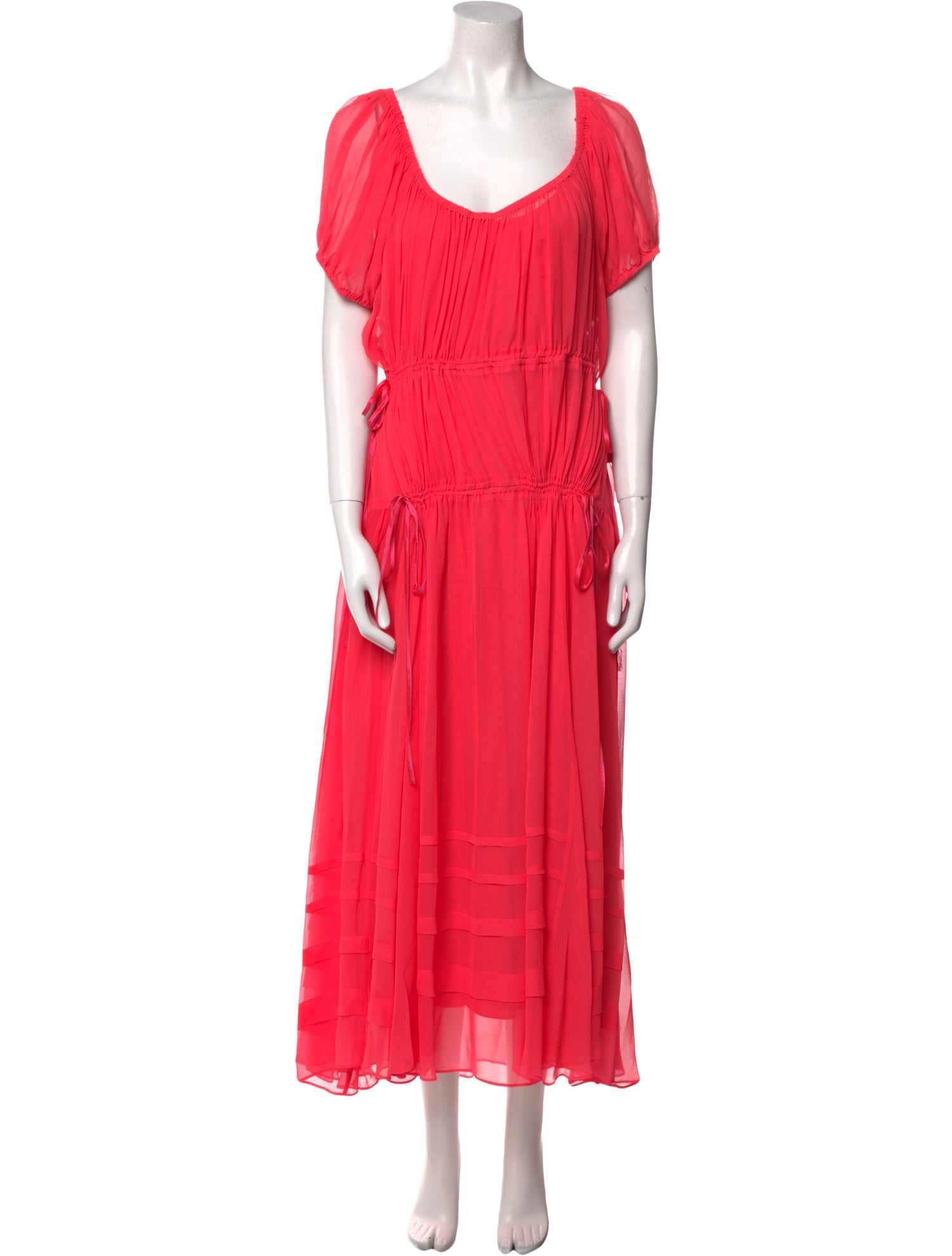 La Ligne Scoop Neck Long Dress