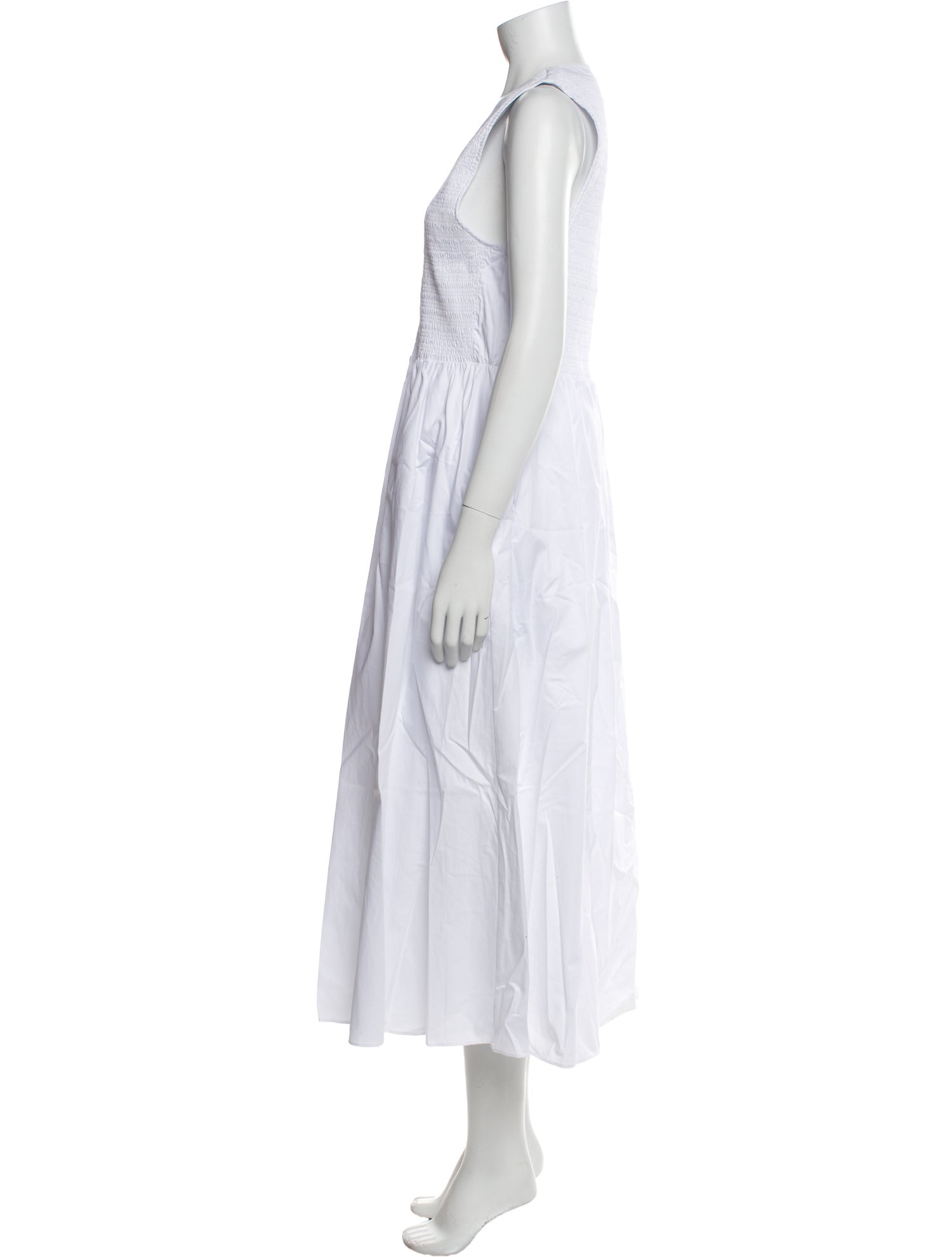 La Ligne V-Neck Long Dress