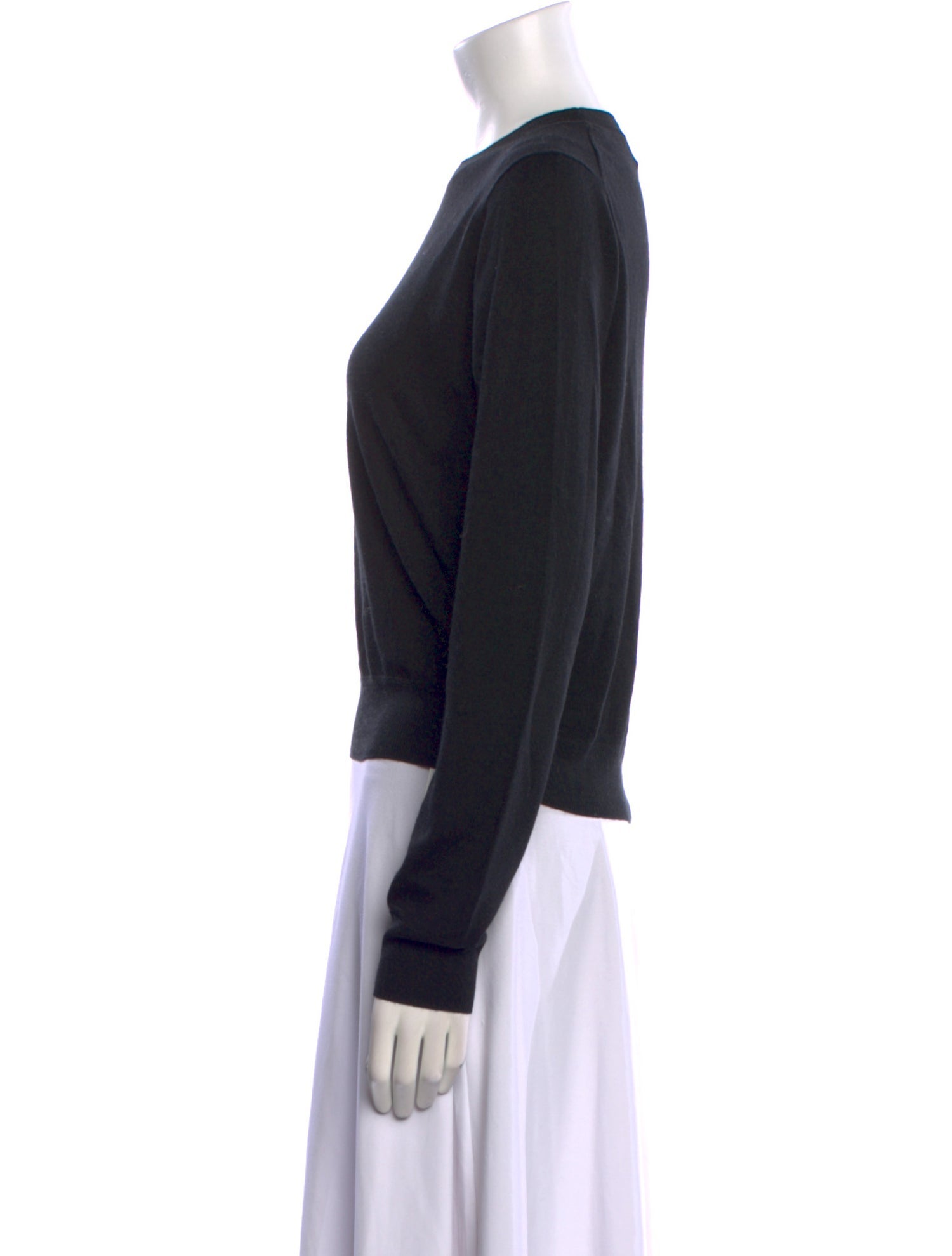 La Ligne Silk Crew Neck Sweater