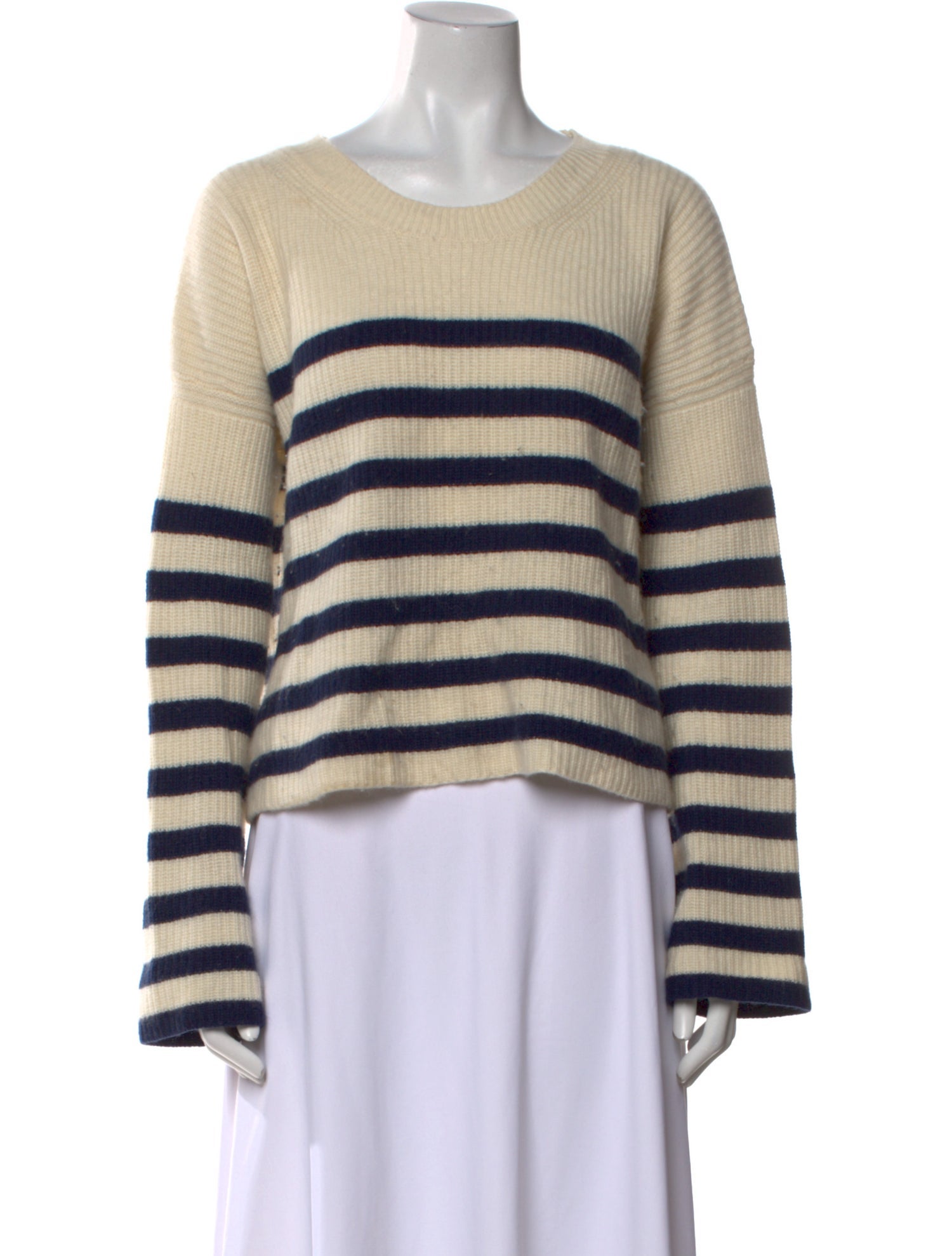 La Ligne Cashmere Striped Sweater