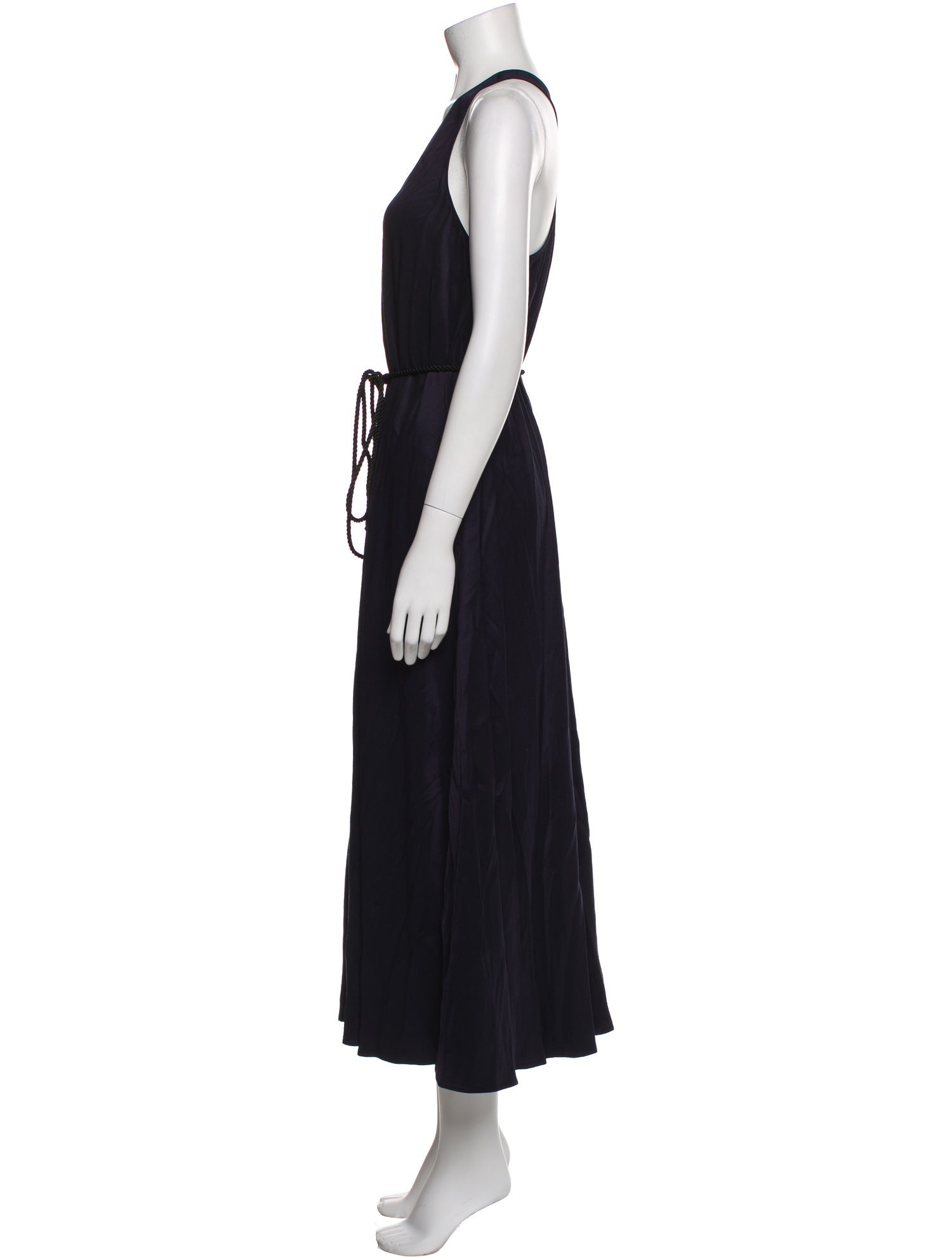 La Ligne V-Neck Long Dress
