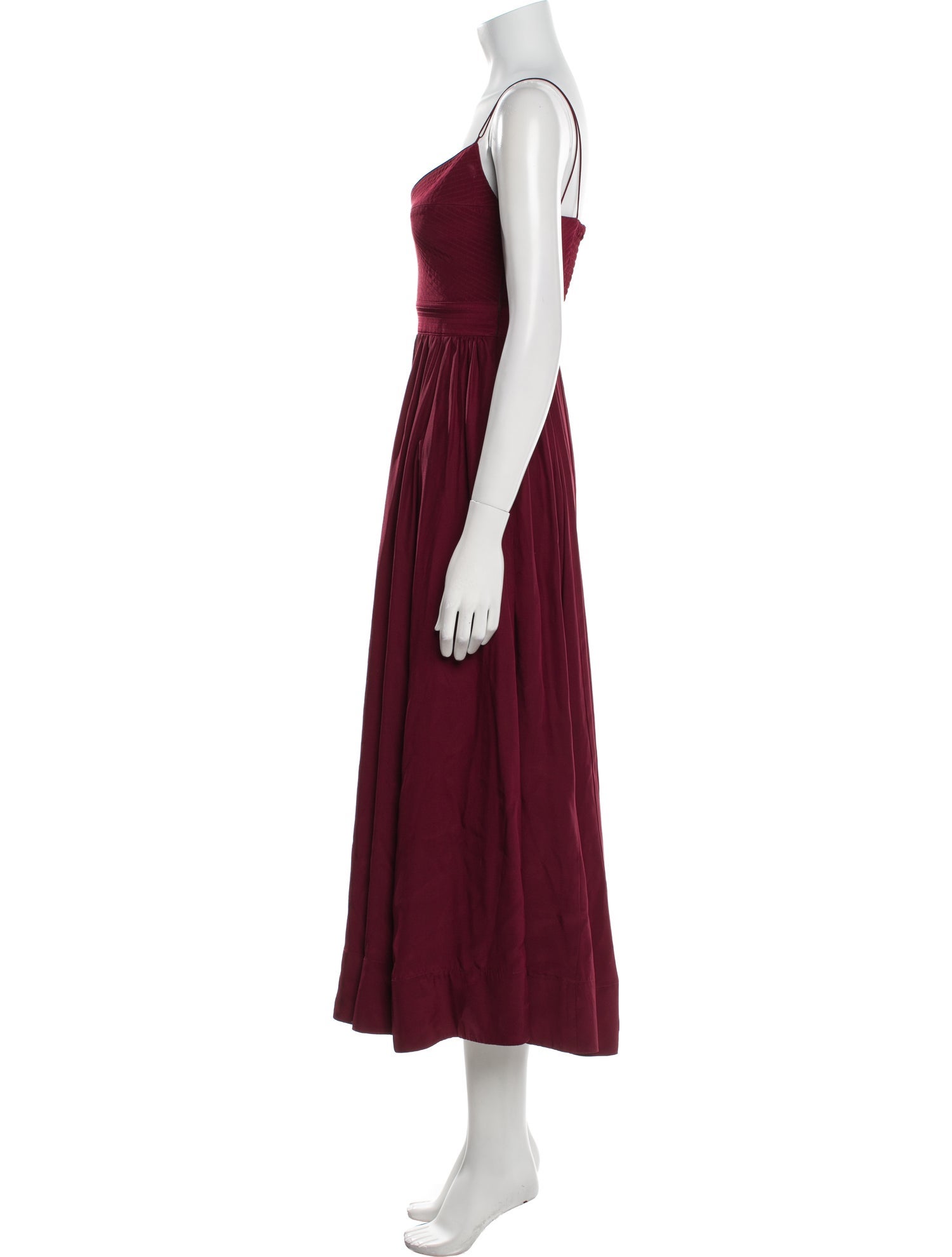 La Ligne Silk Midi Length Dress