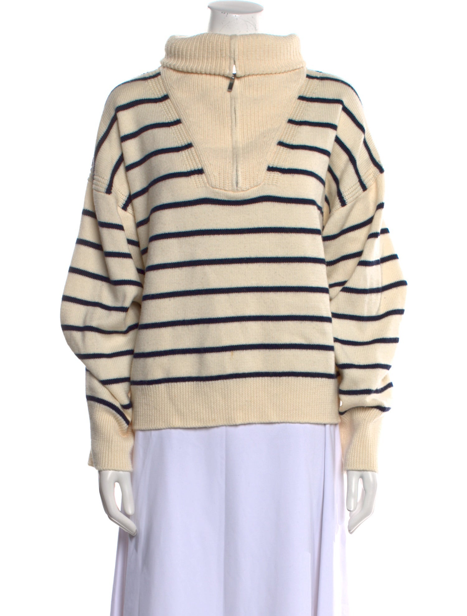 La Ligne Merino Wool Striped Sweater