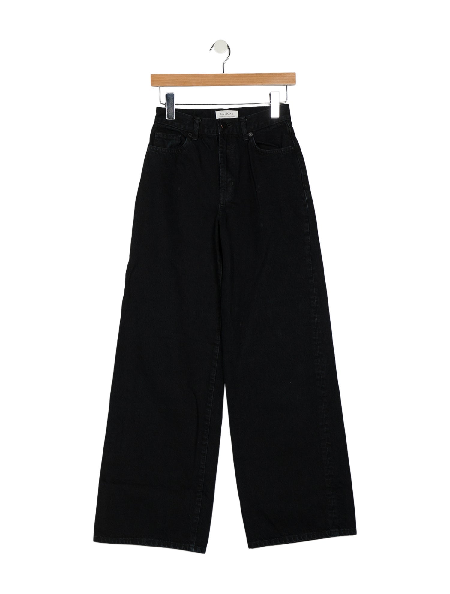 La Ligne High-Rise Wide Leg Jeans