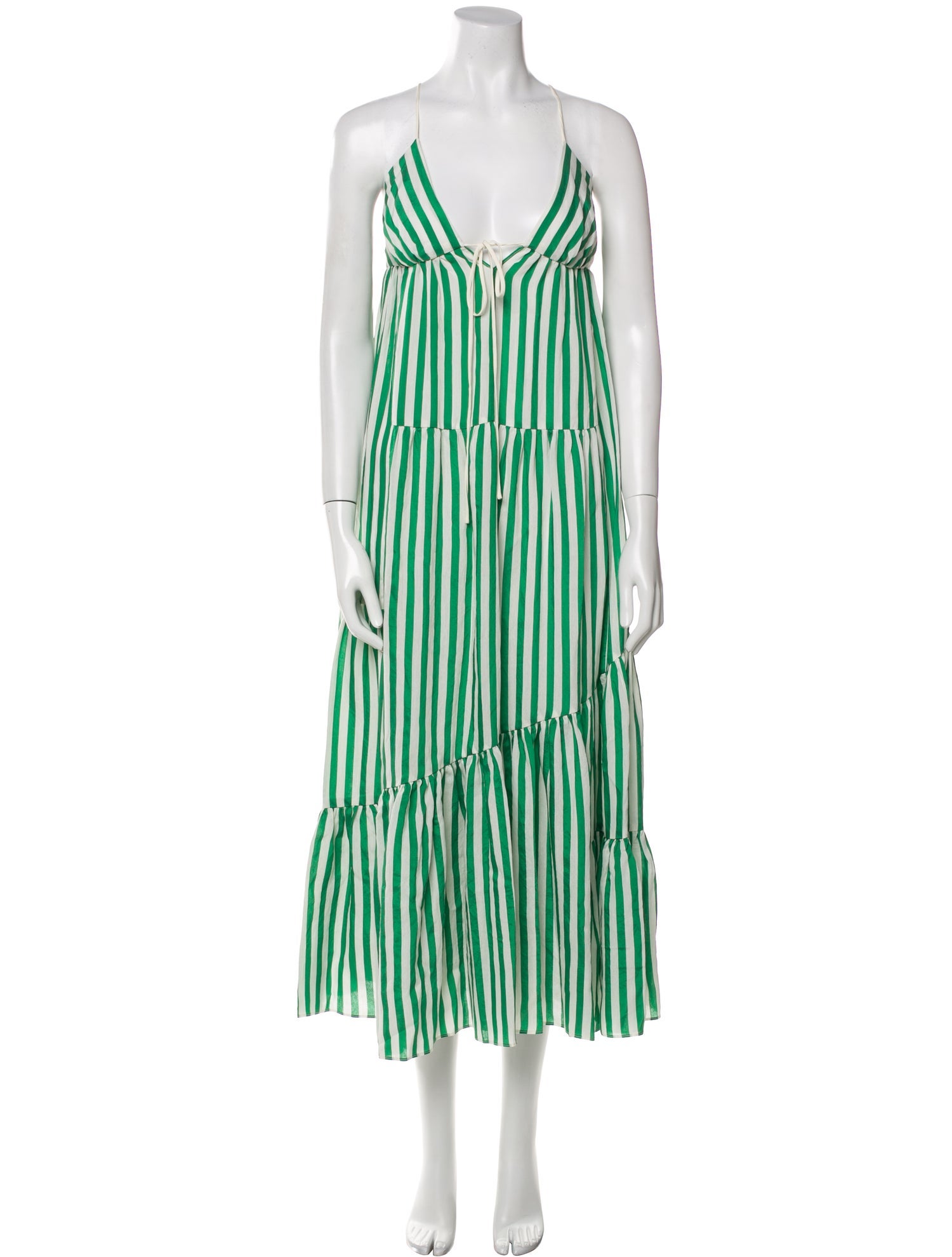 La Ligne Striped Long Dress