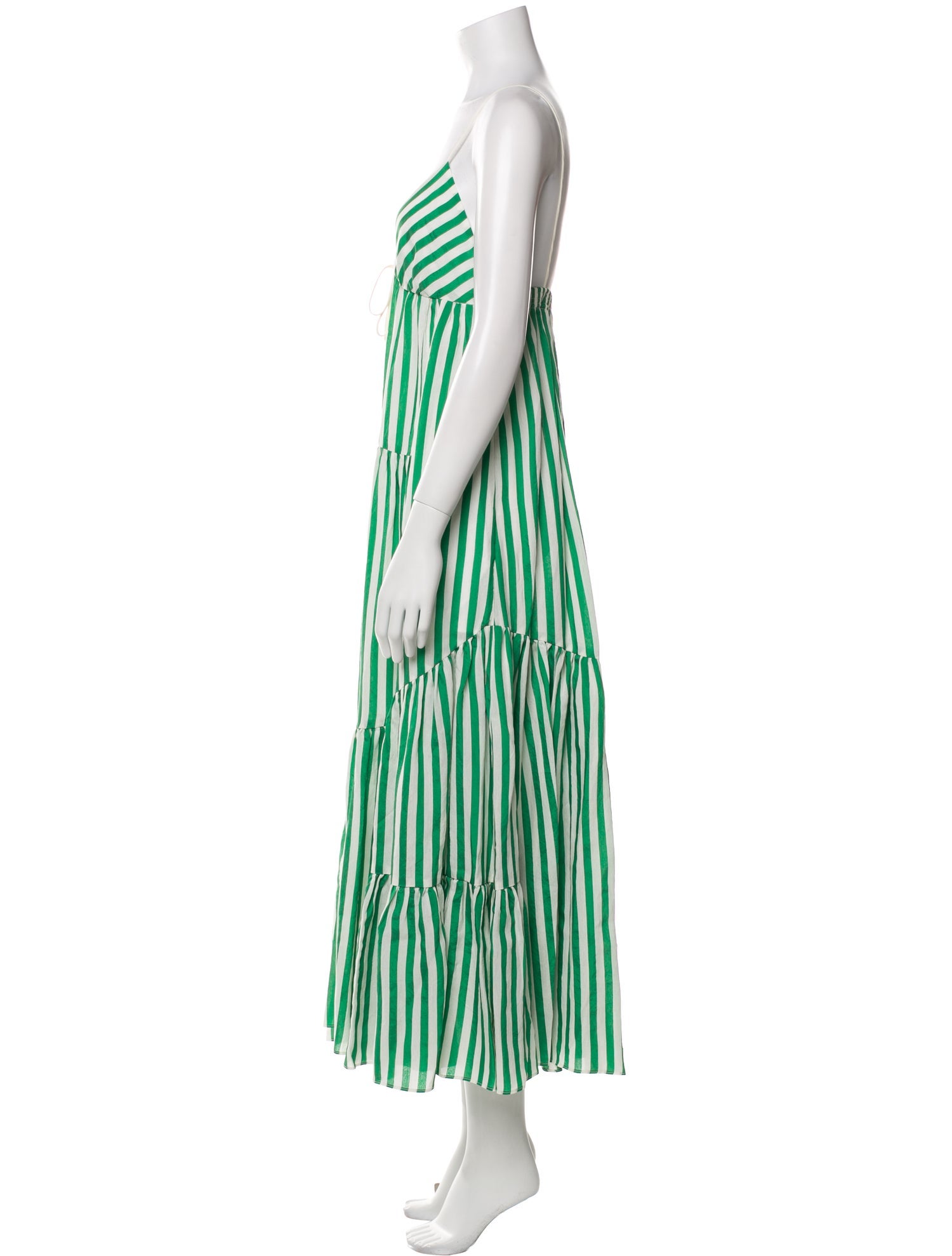 La Ligne Striped Long Dress