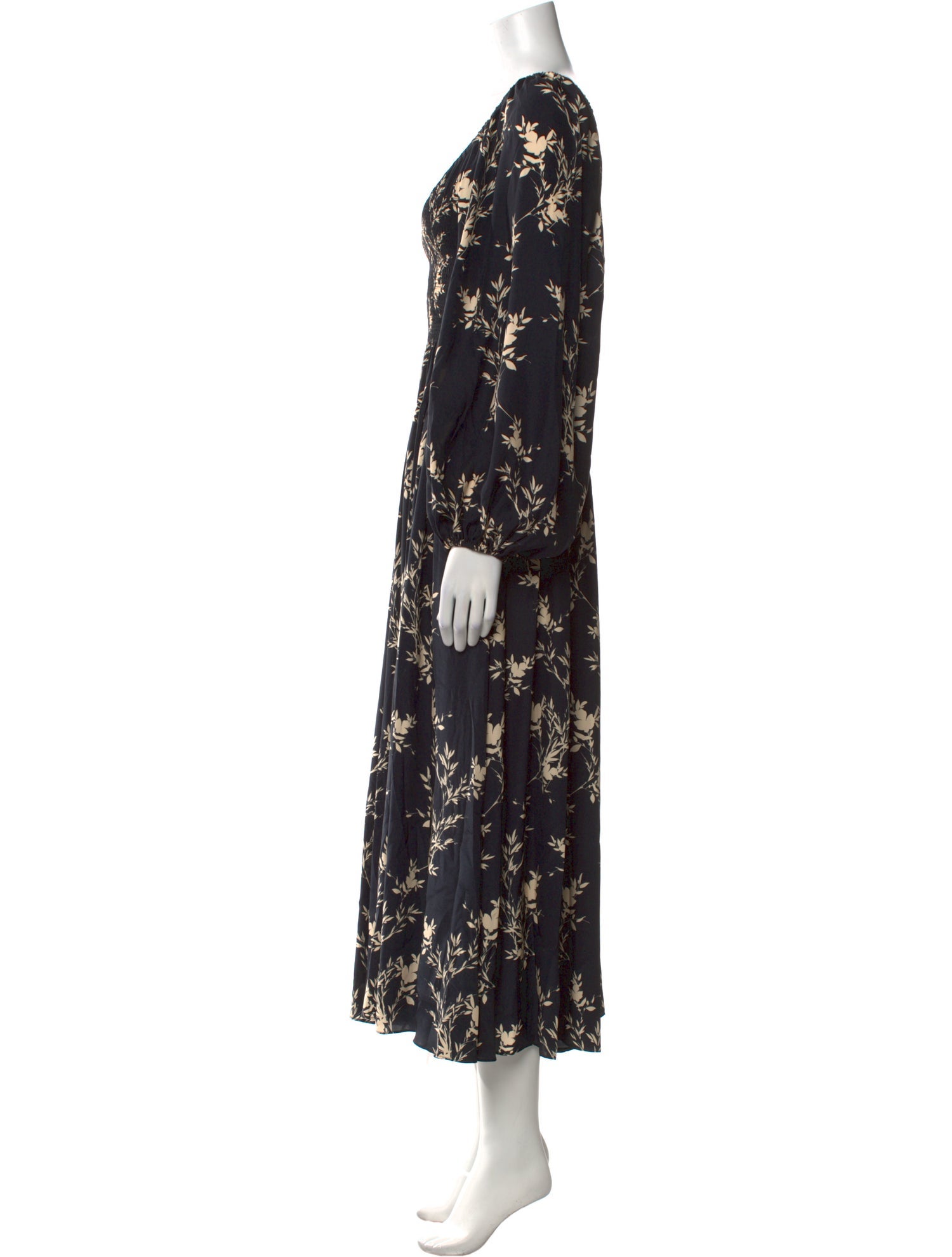 La Ligne Silk Long Dress