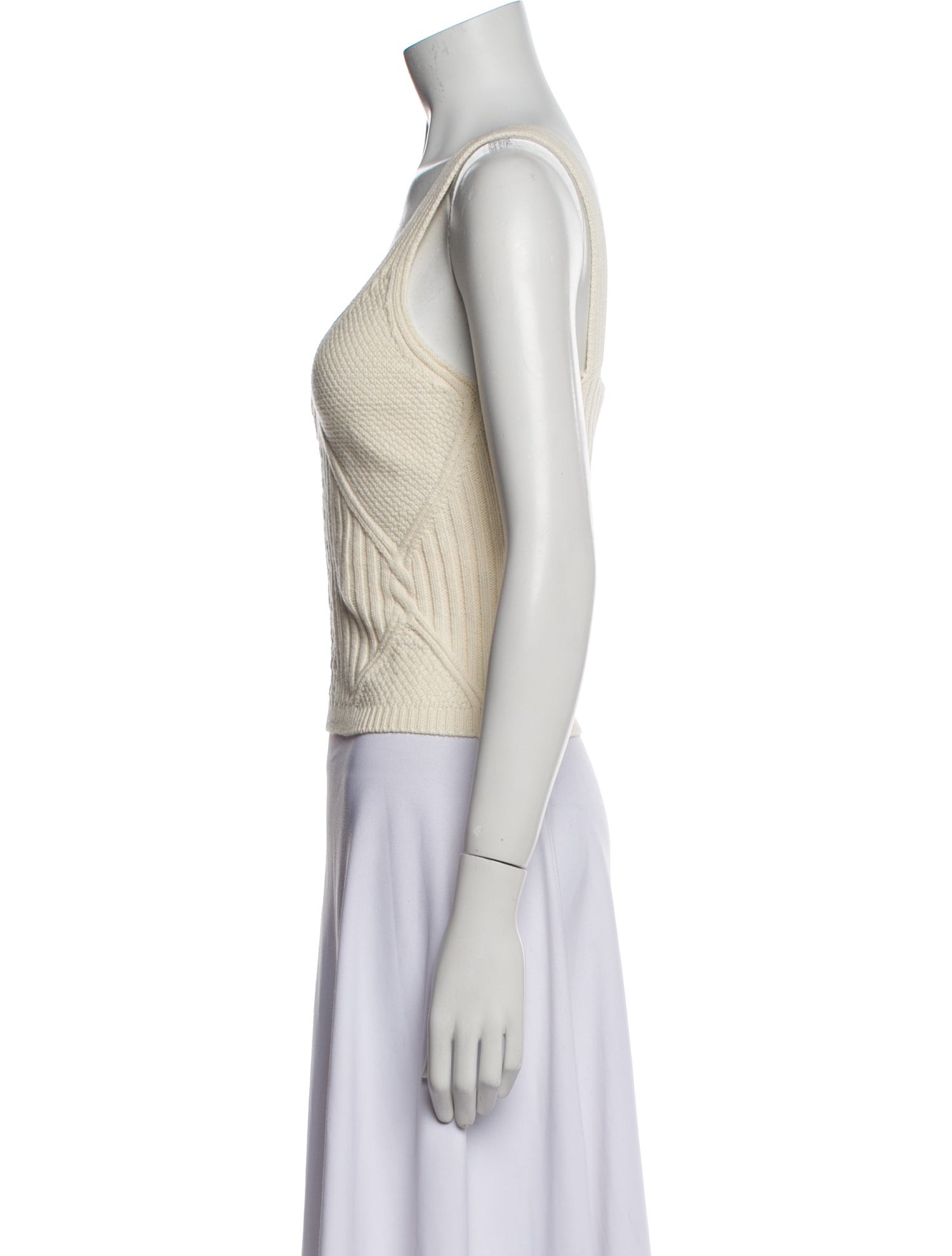 La Ligne V-Neck Sleeveless Crop Top w/ Tags