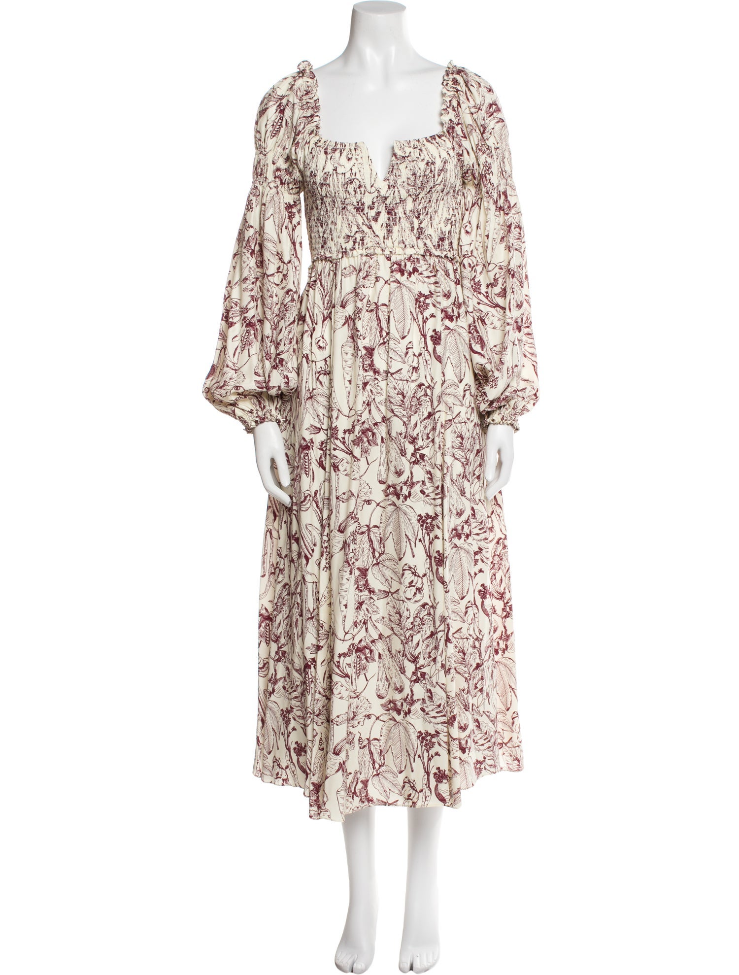 La Ligne Silk Long Dress