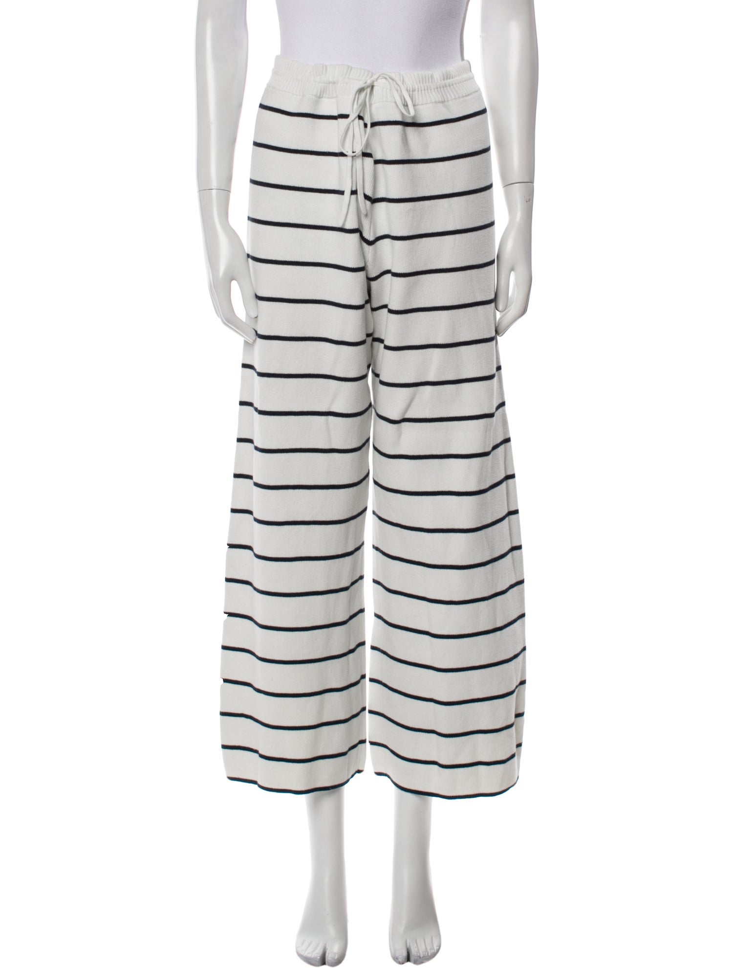 La Ligne Striped Wide Leg Pants