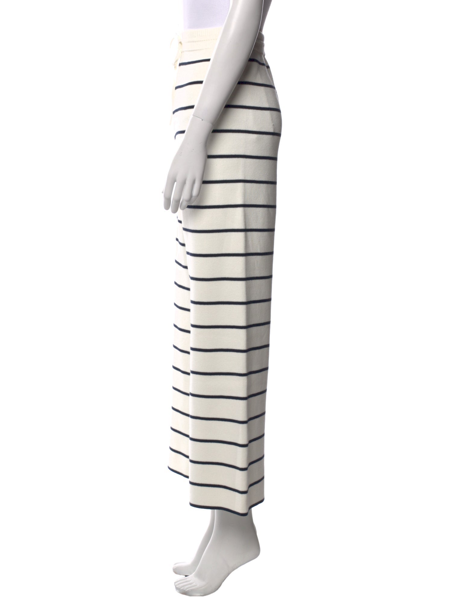 La Ligne Striped Wide Leg Pants
