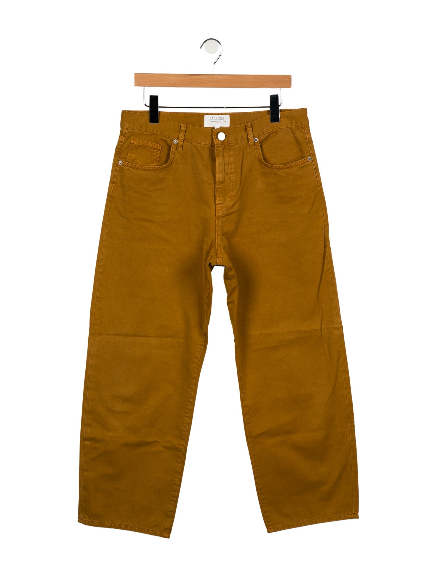 La Ligne High-Rise Wide Leg Jeans