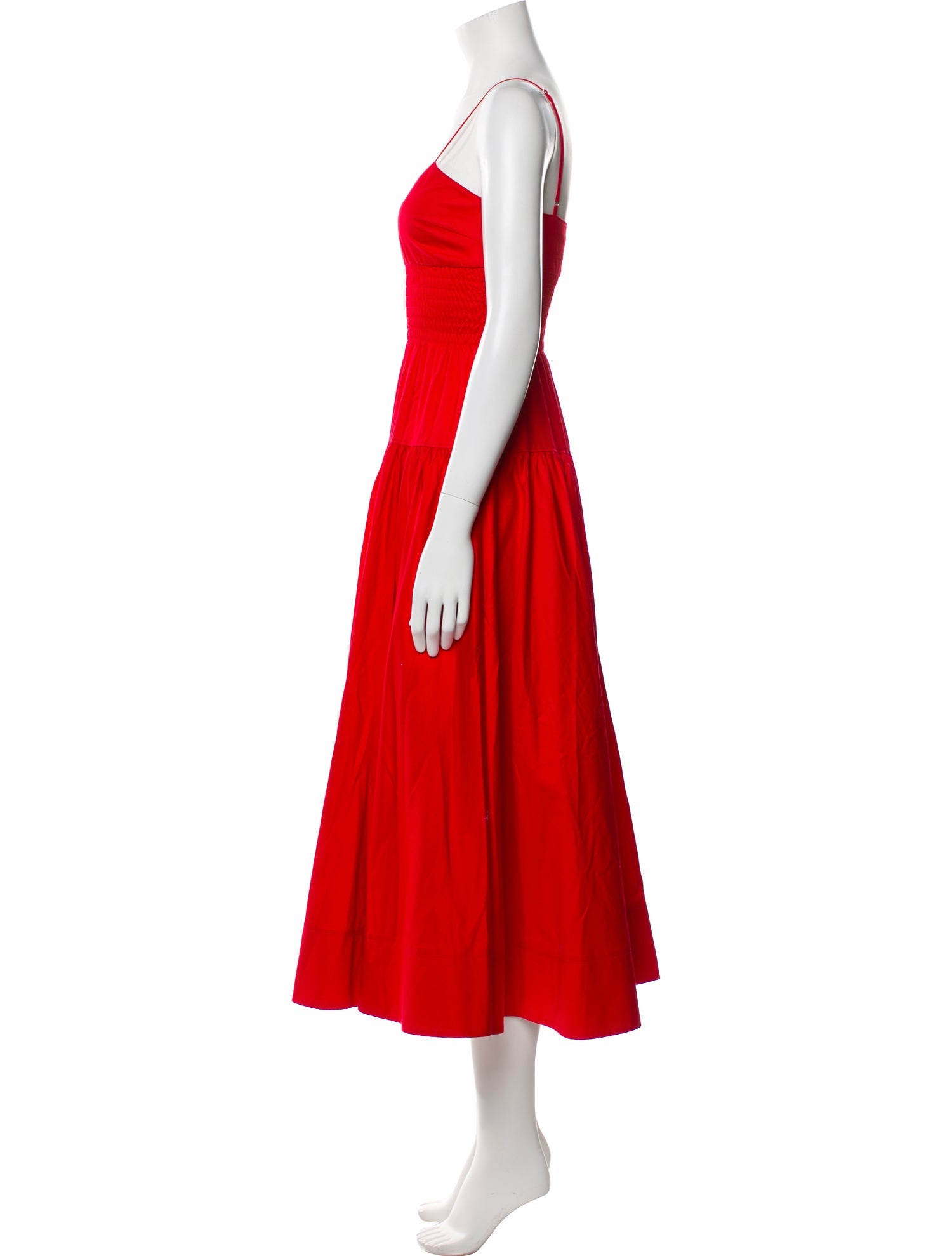 La Ligne V-Neck Long Dress