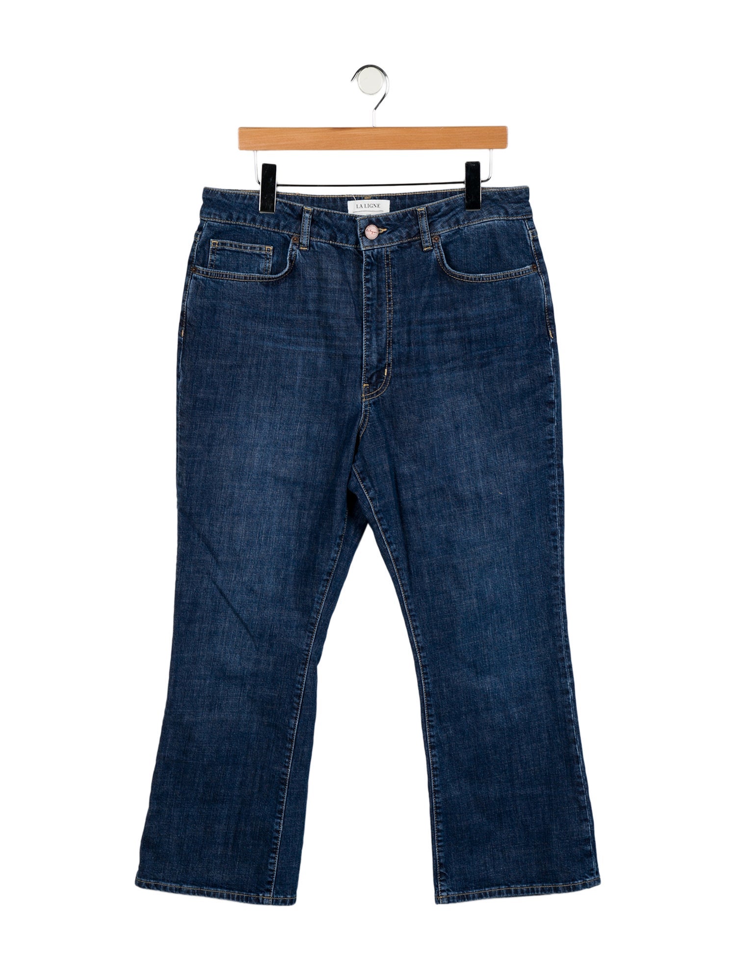 La Ligne High-Rise Wide Leg Jeans