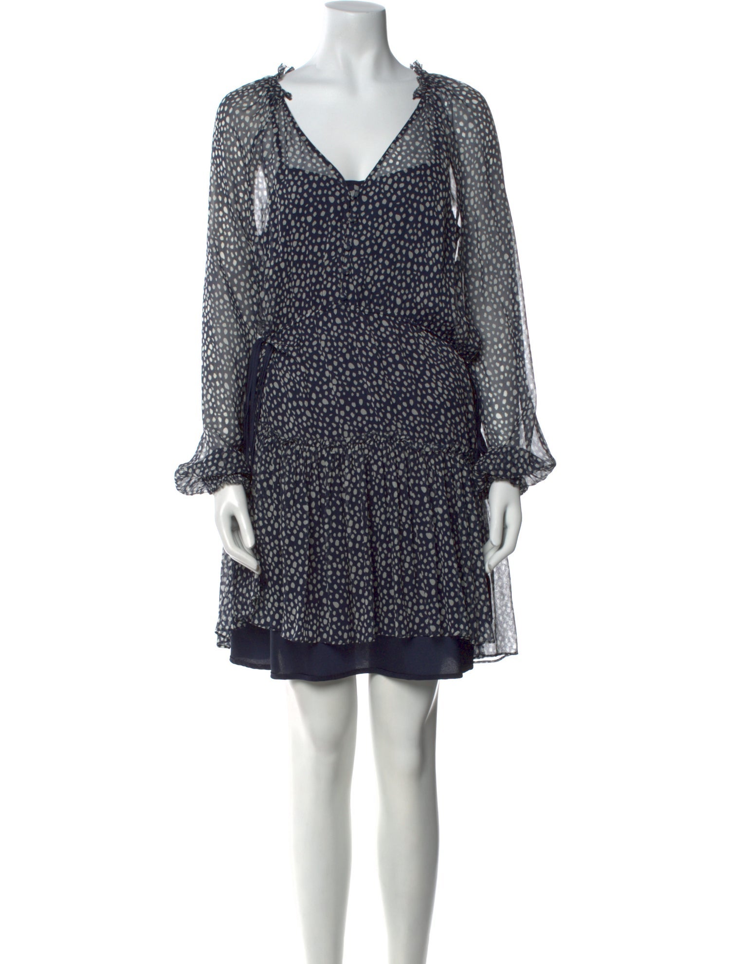 La Ligne Printed Mini Dress