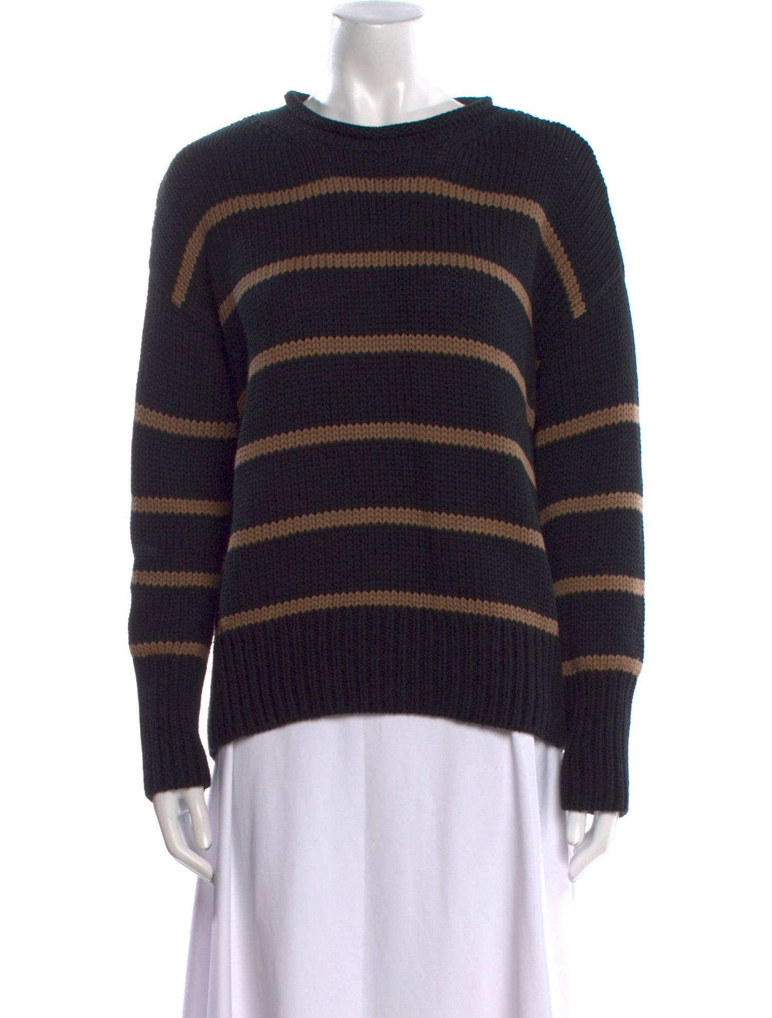 La Ligne Striped Crew Neck Sweater