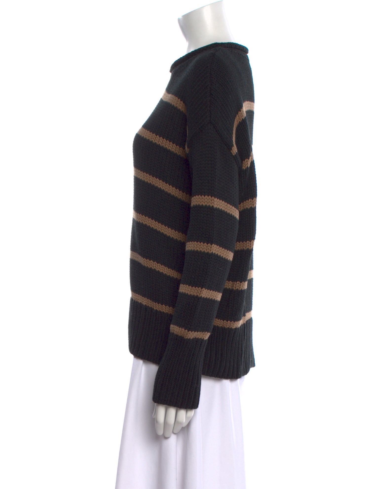 La Ligne Striped Crew Neck Sweater