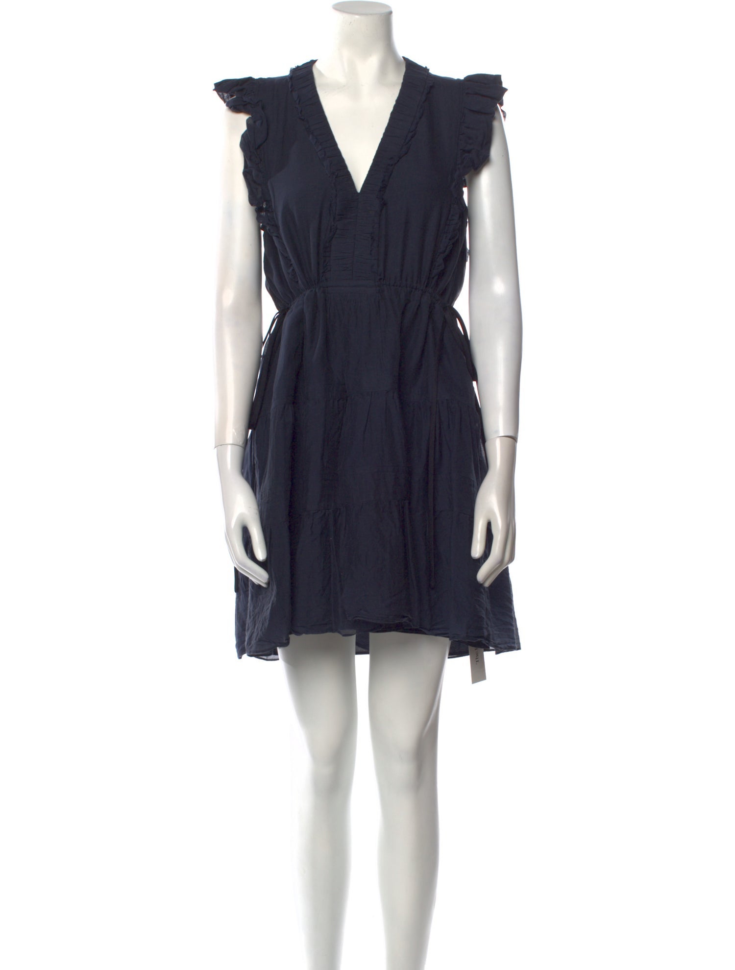 La Ligne V-Neck Mini Dress